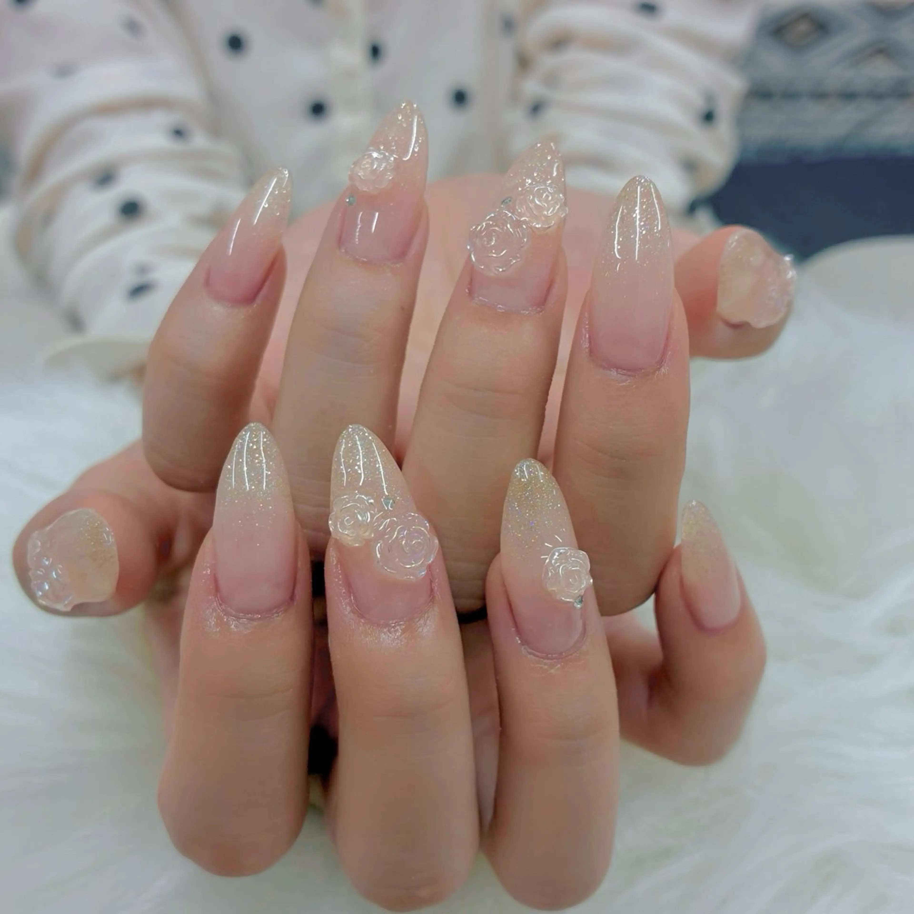 ネイル ハンドネイル ハンドケア DuLi Blinkのネイルデザイン
