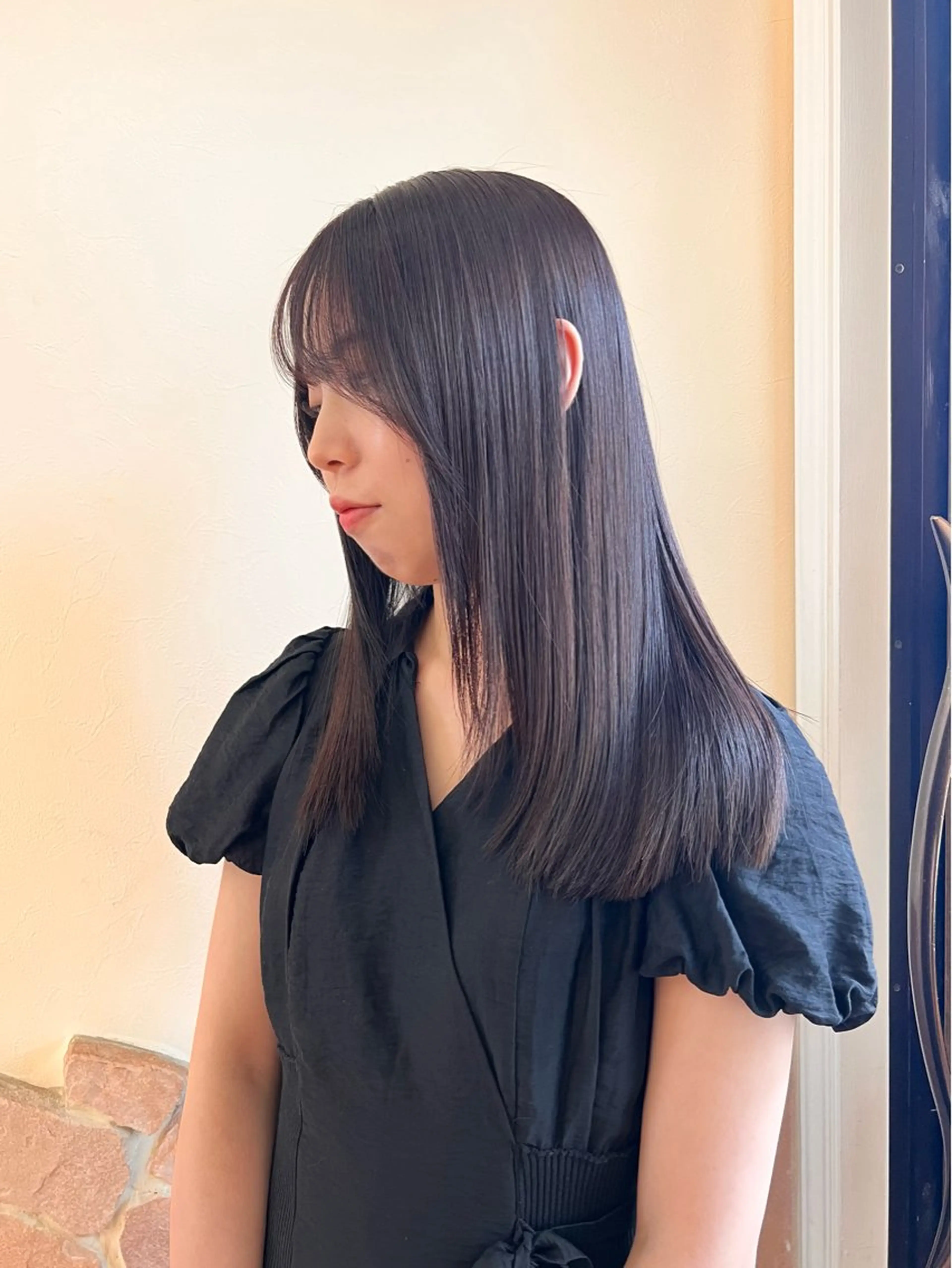 ロング 髪質改善 縮毛矯正 トリートメント 艶色&髪質改善 ✨ヨシムラユウシのヘアスタイル