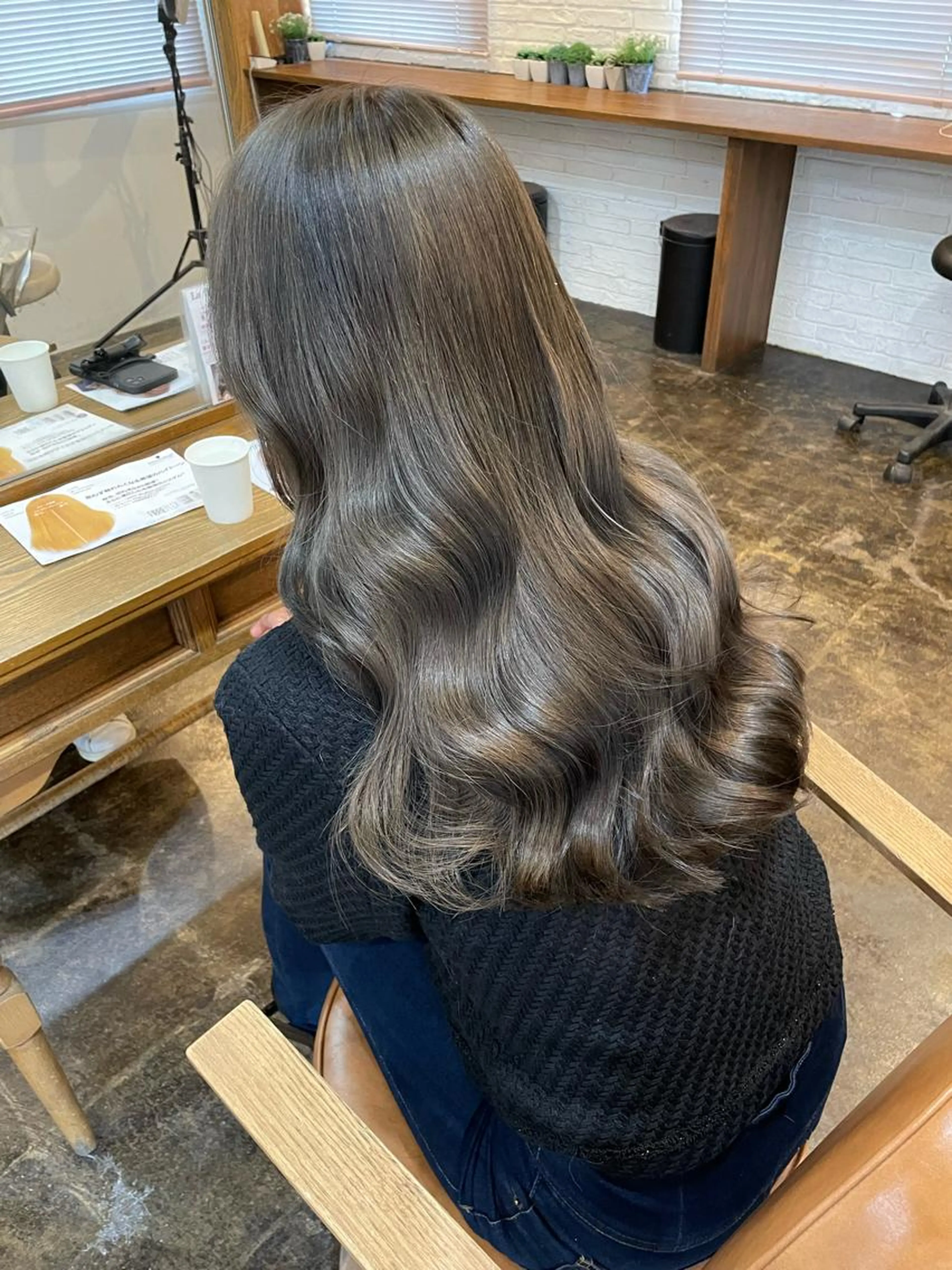 カット＋シアーカラー＋質感upトリートメント💎の写真