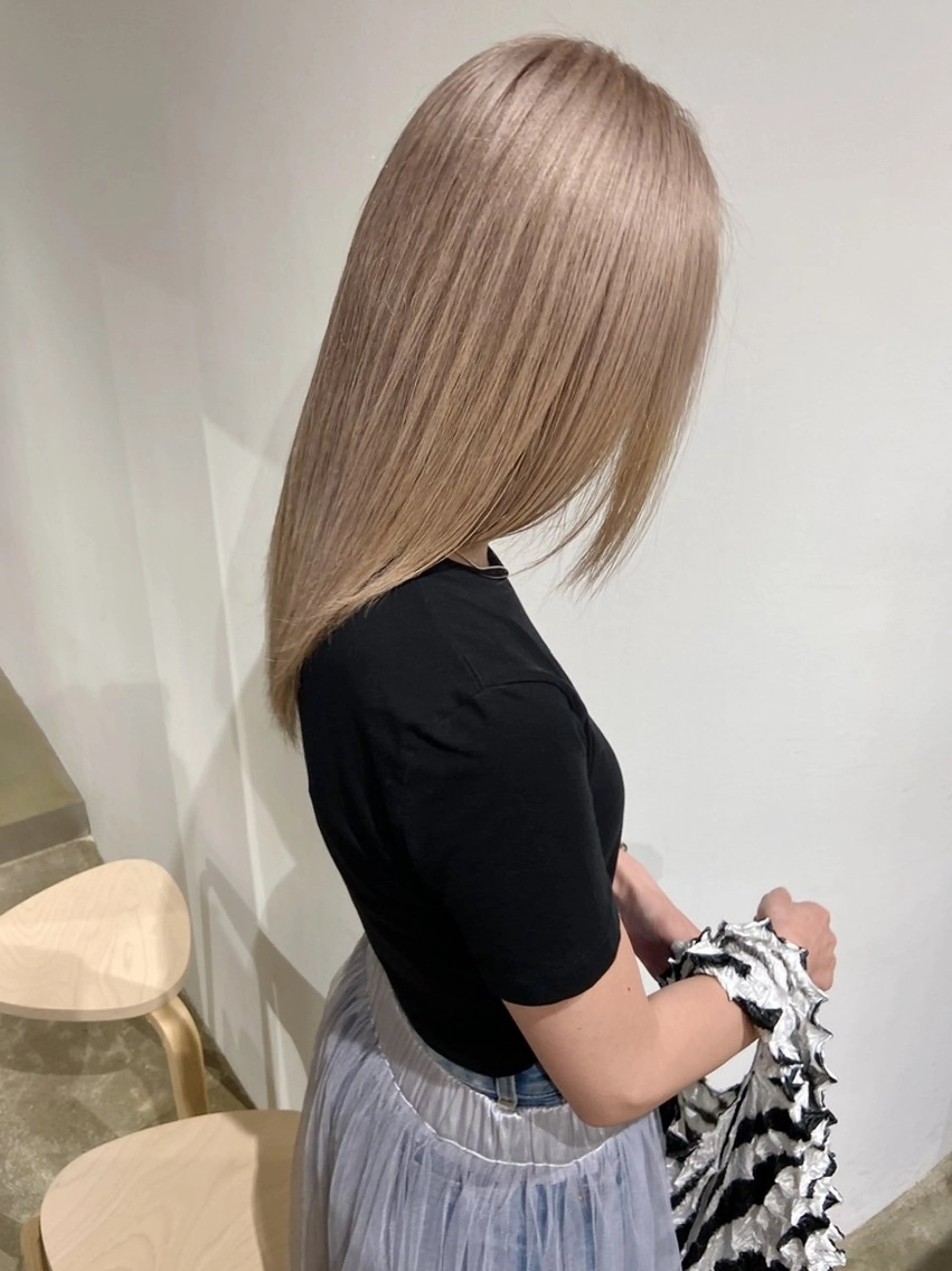 セミロング カット ヘアカラー 似合わせカット🫧/ パーマ🥇/KIBEのヘアスタイル