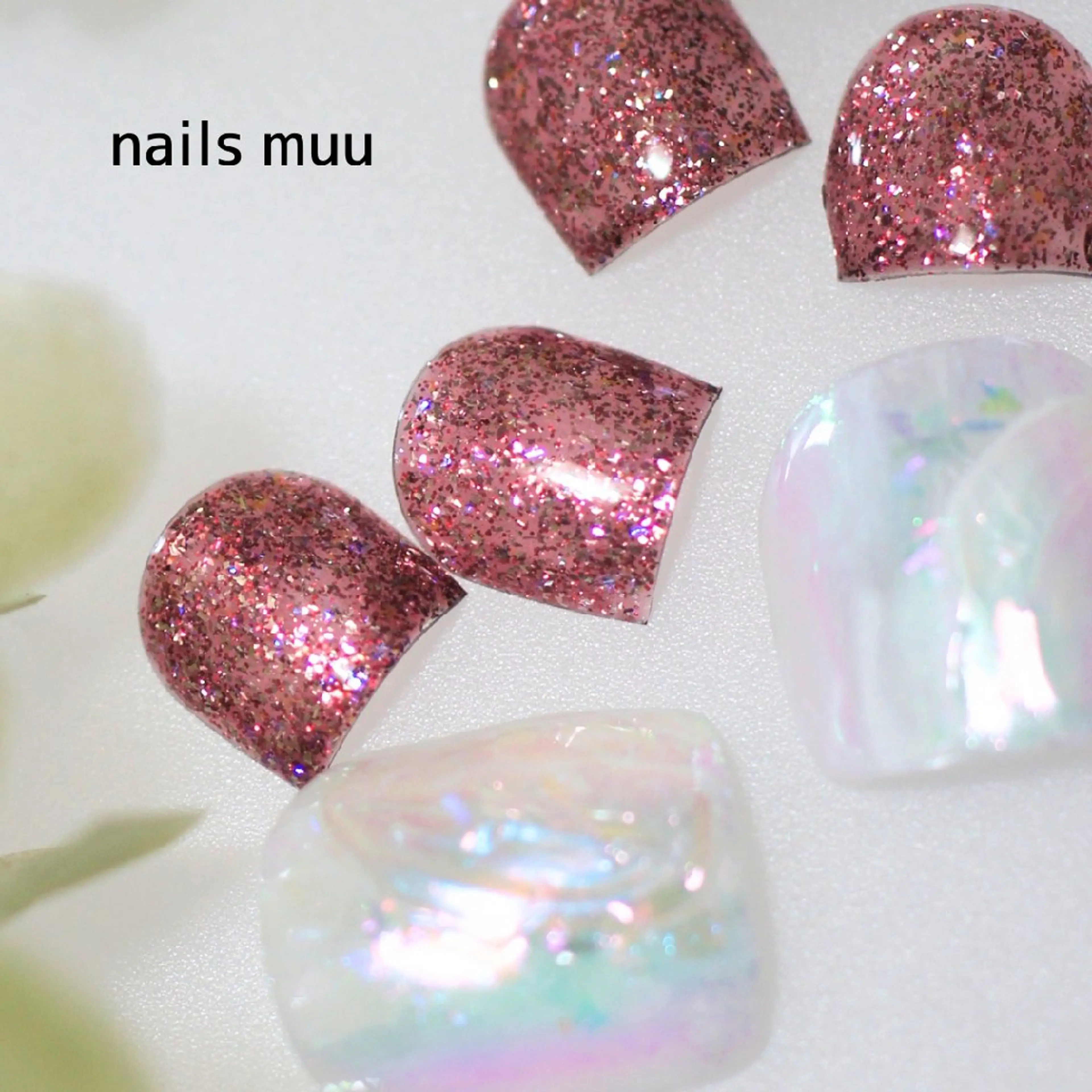 ネイル フットネイル ニュアンスネイル ホワイト フットネイル nails muu まゆのネイルデザイン