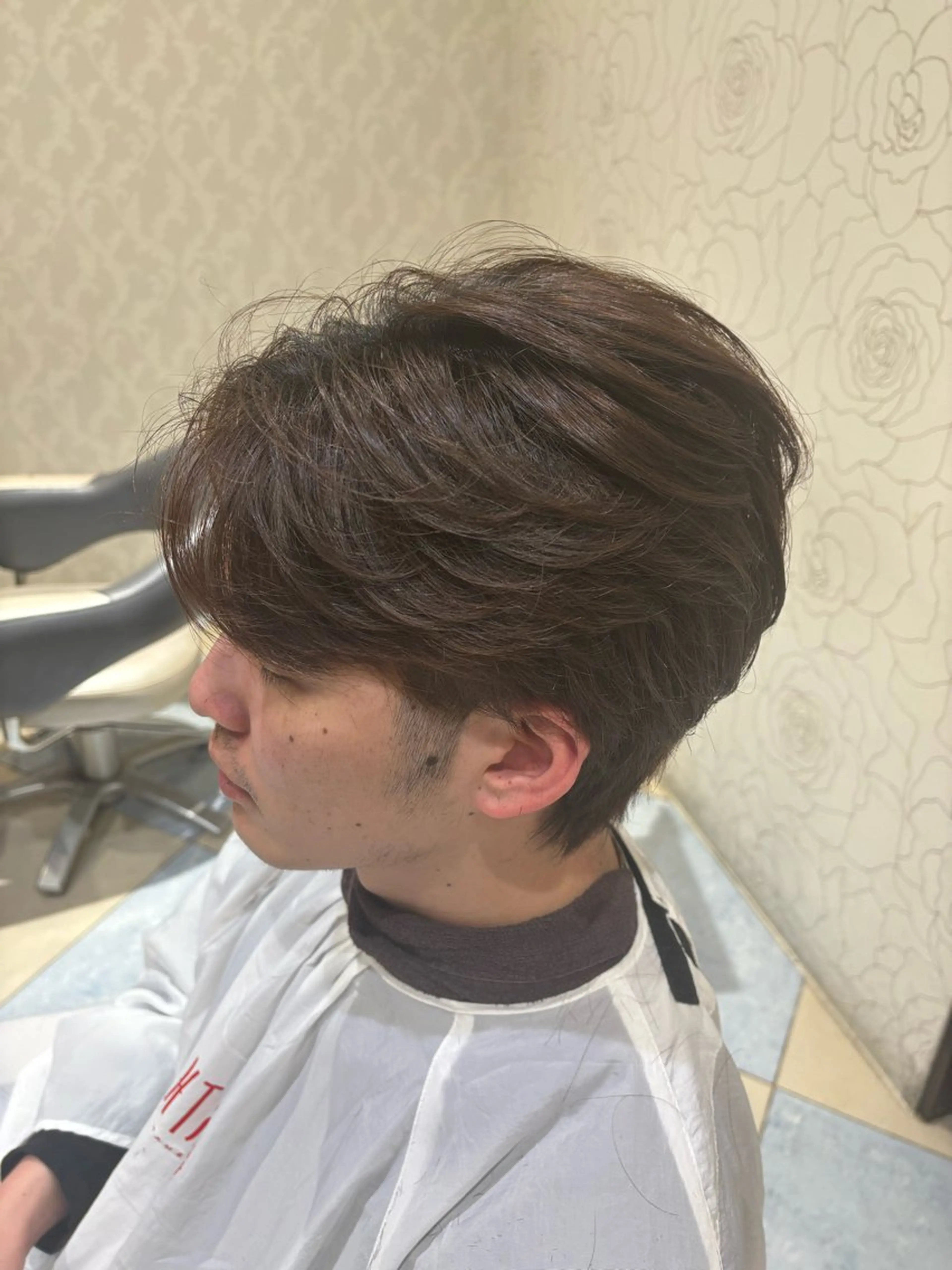 ショート メンズ ショートヘア ０分パーマ/ メンズパーマ藤原海斗のヘアスタイル