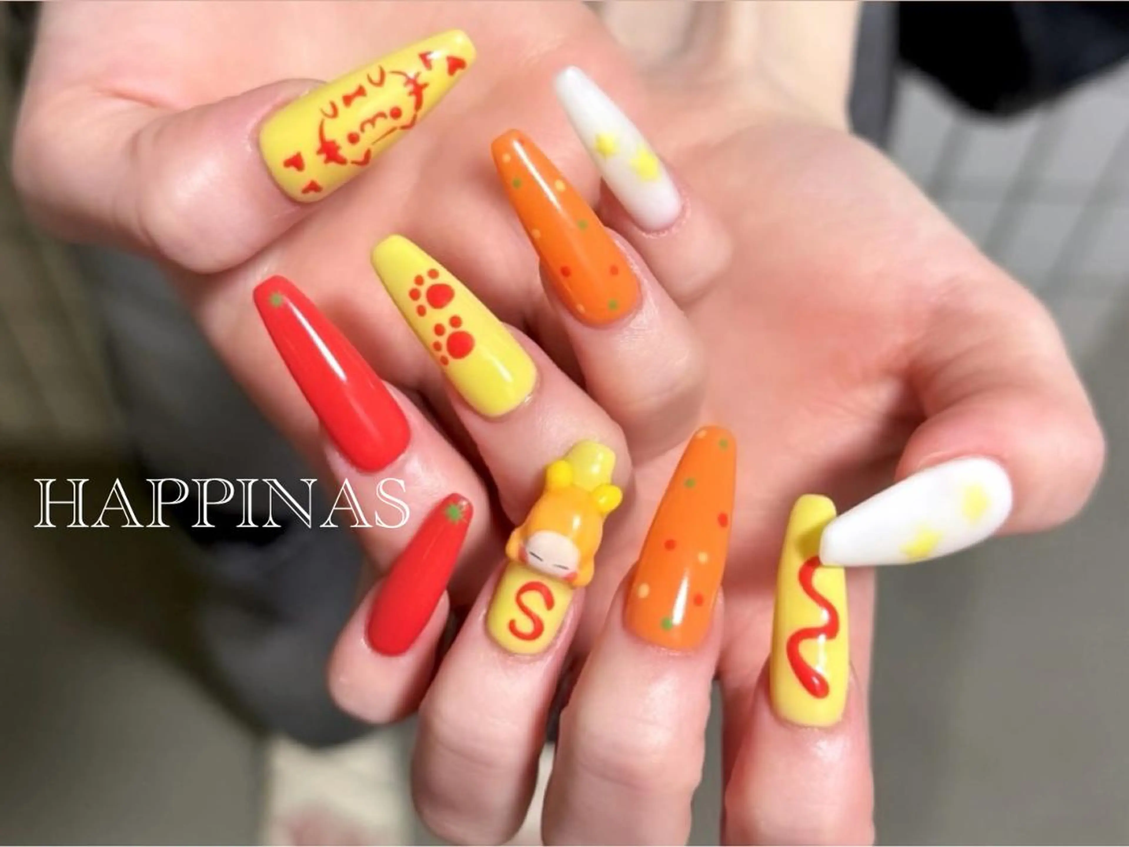 🟢スカルプアートネイル【オフ込み】🟢の写真