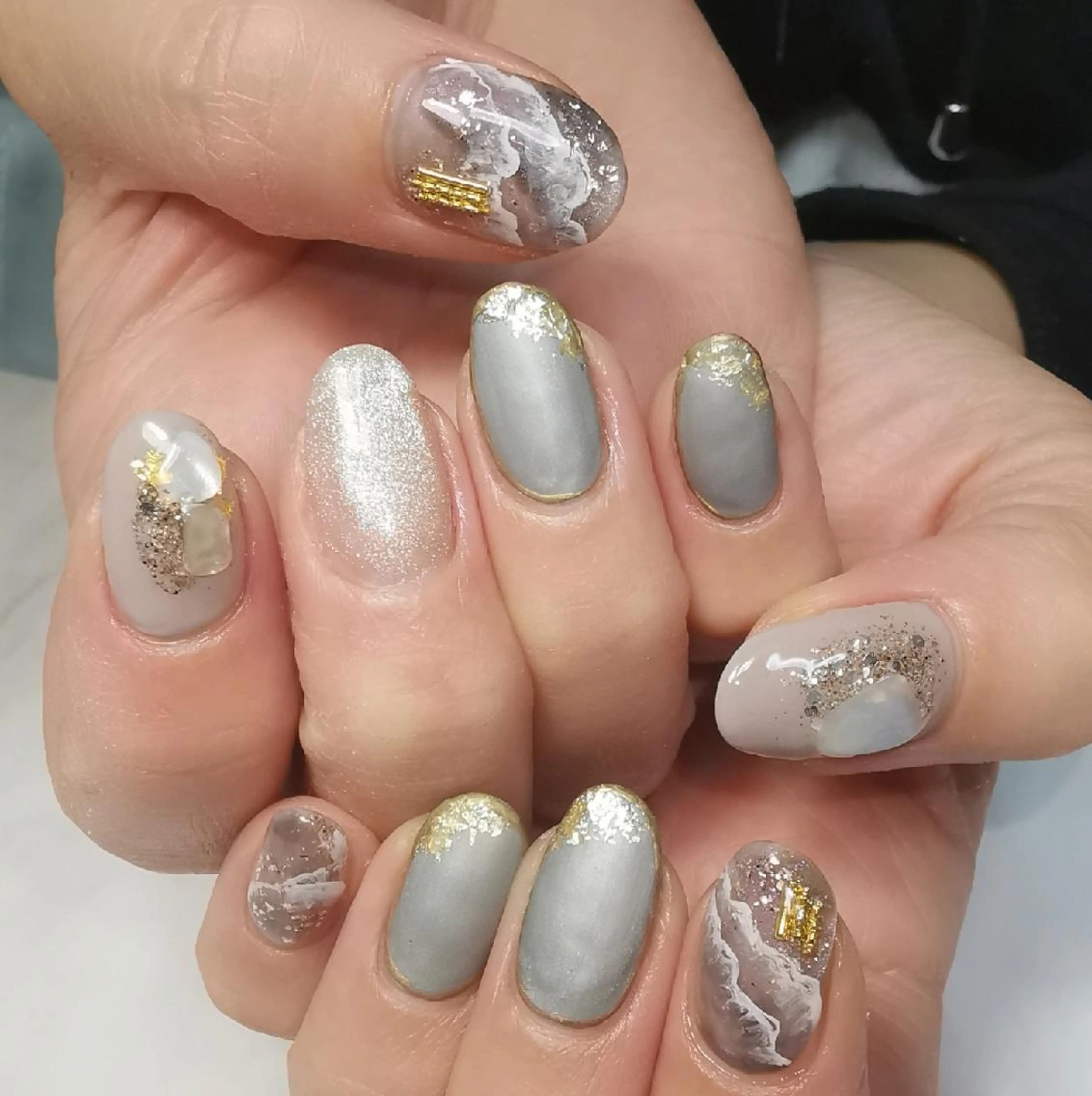 ネイル ニュアンスネイル ハンドネイル reve あやののネイルデザイン