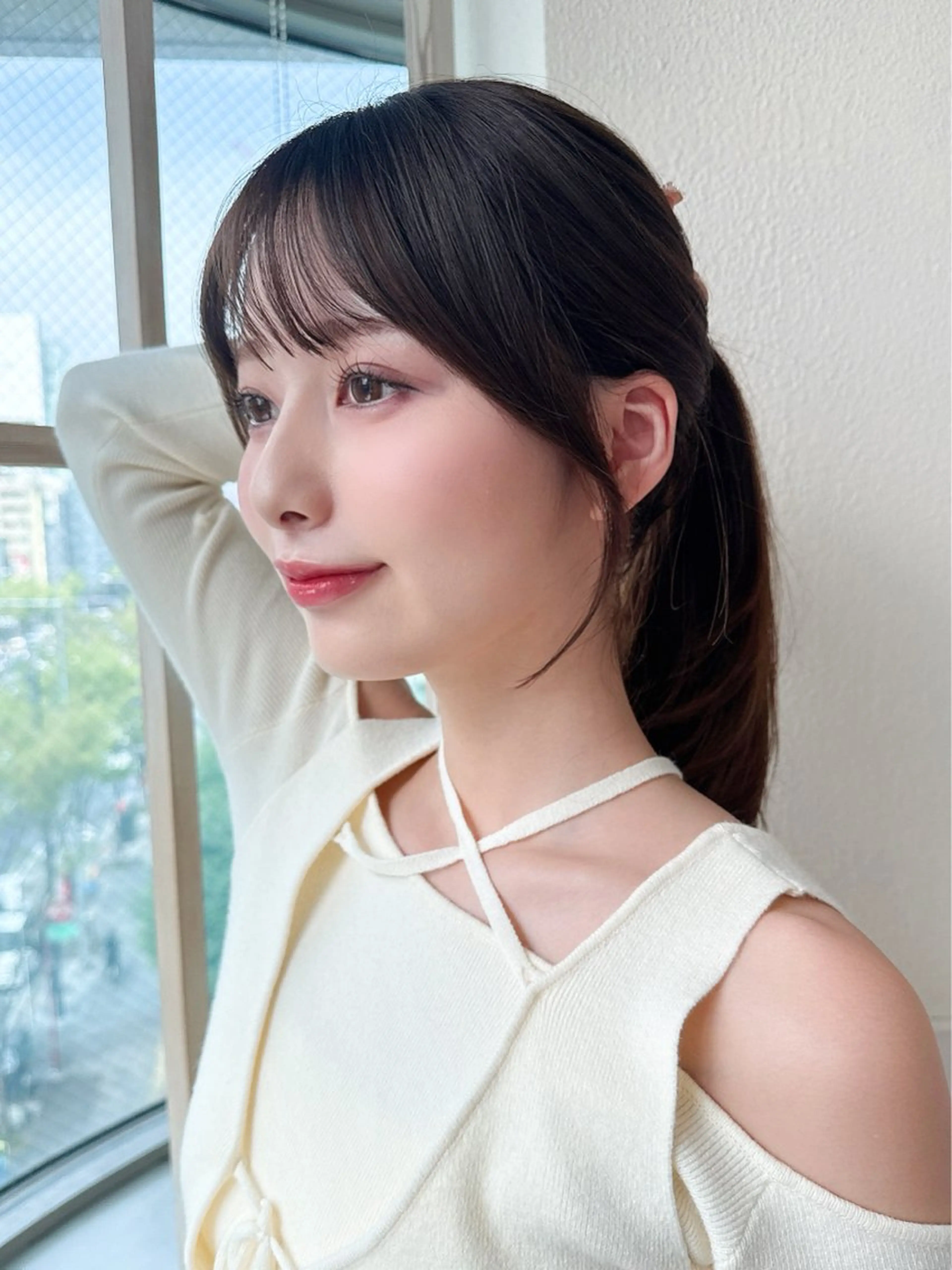 ミディアム 新宿/ 田口雄大のヘアスタイル