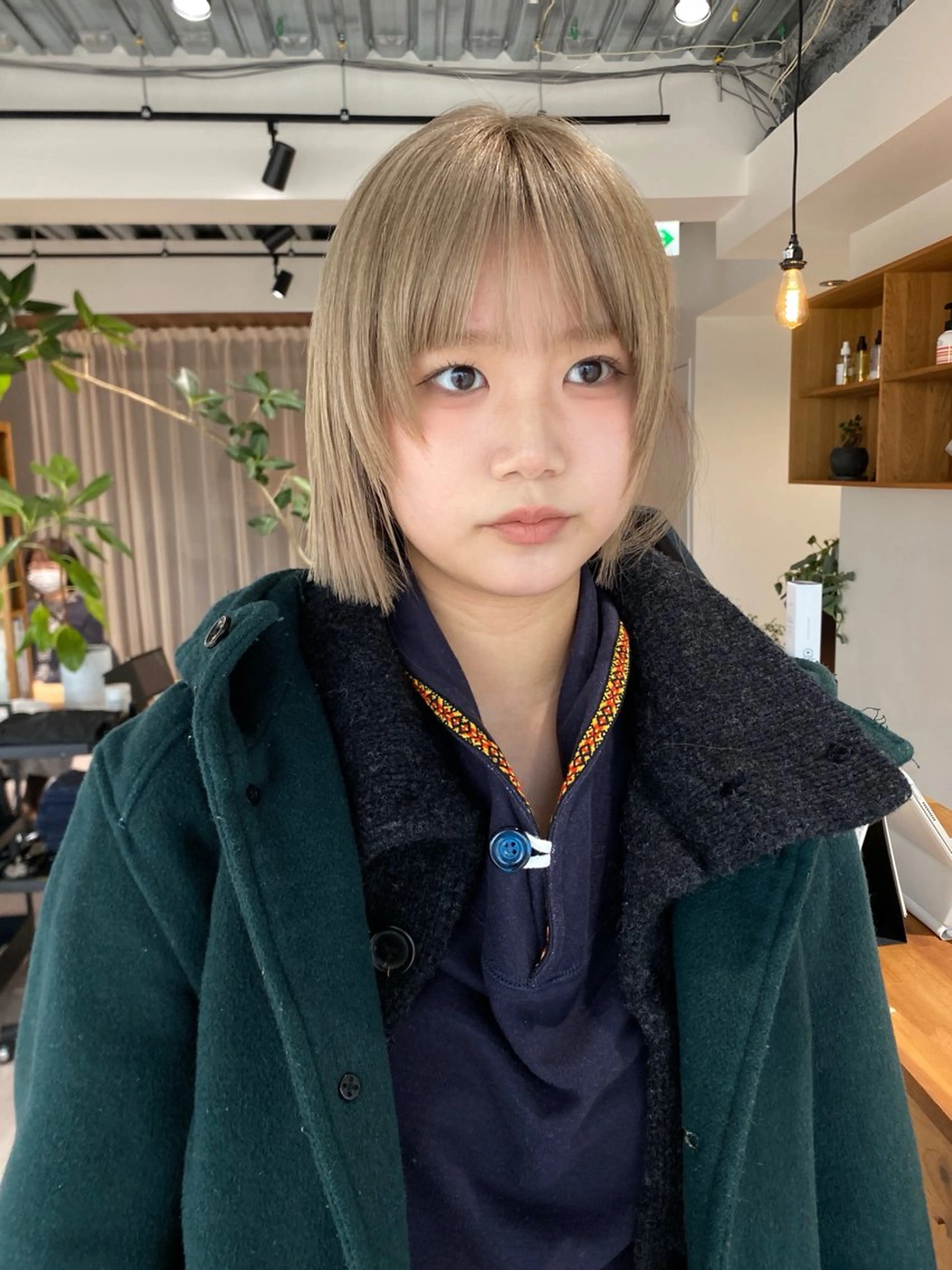 ミディアム カラー iroha/ n.w.h🎀のヘアスタイル