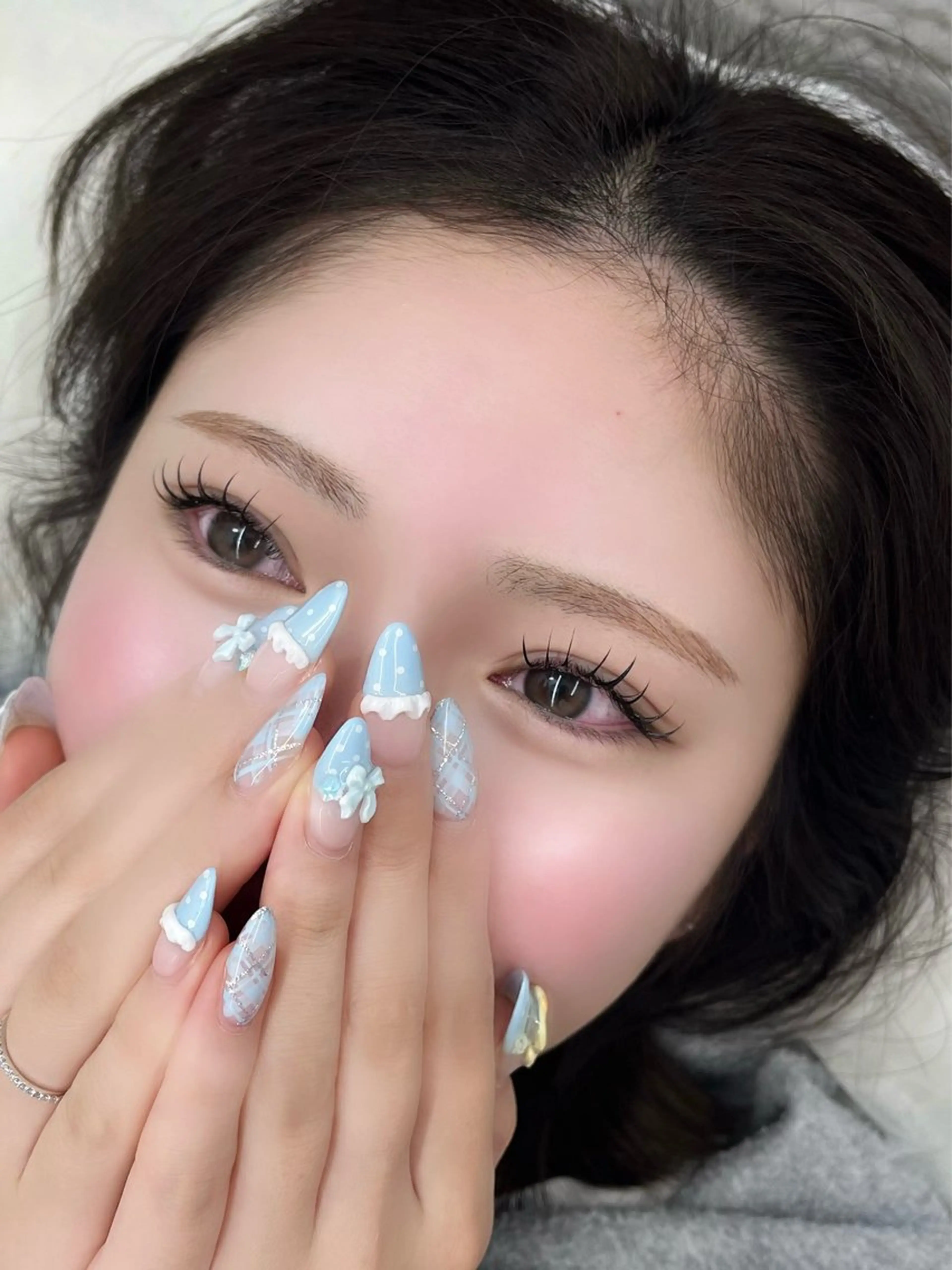 【12月4.5.8.9限定🤍】まつ毛エクステ120本　オフ有り　モデル様募集中🌟の写真