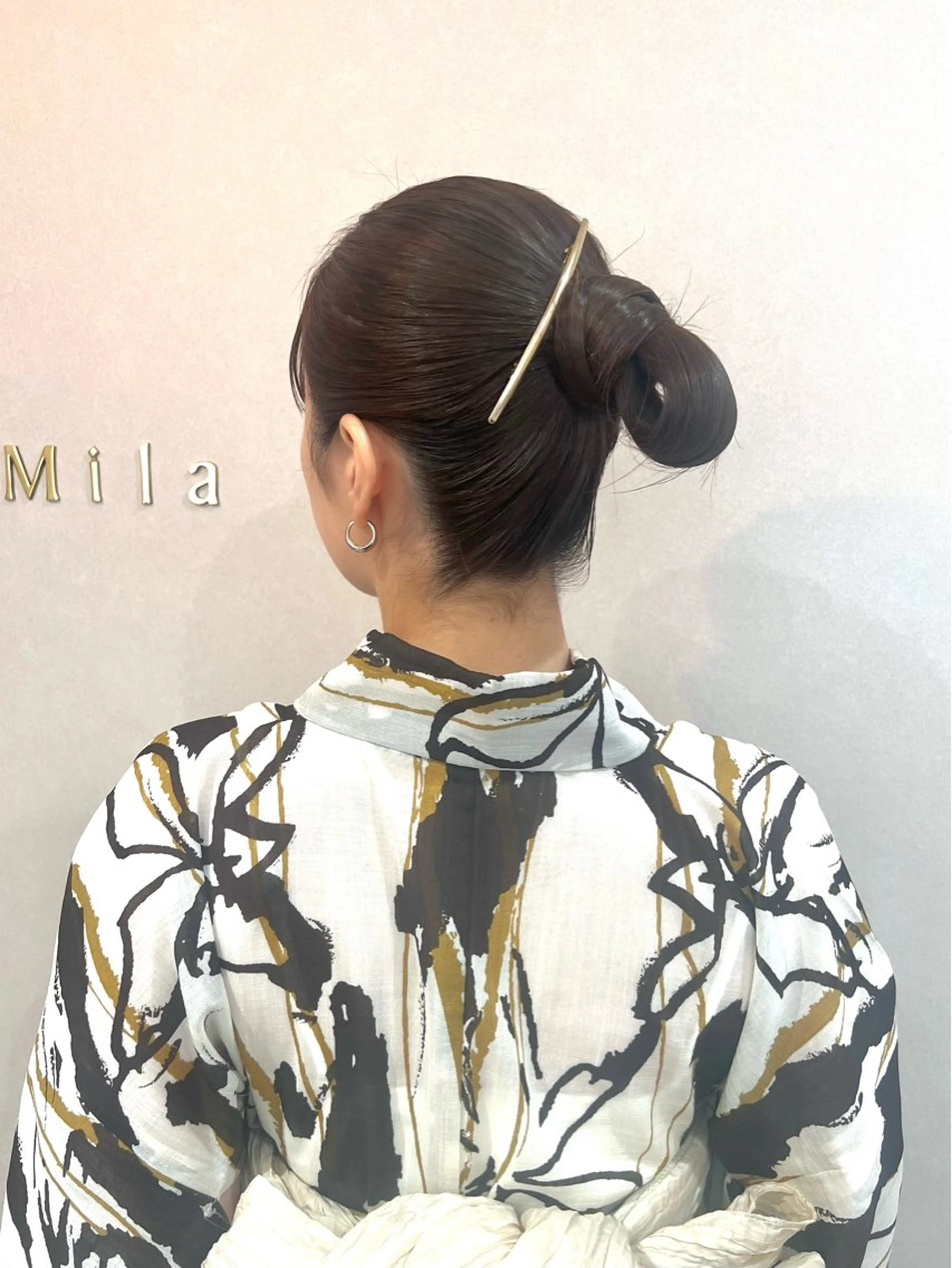 セミロング Mila misakiのヘアスタイル