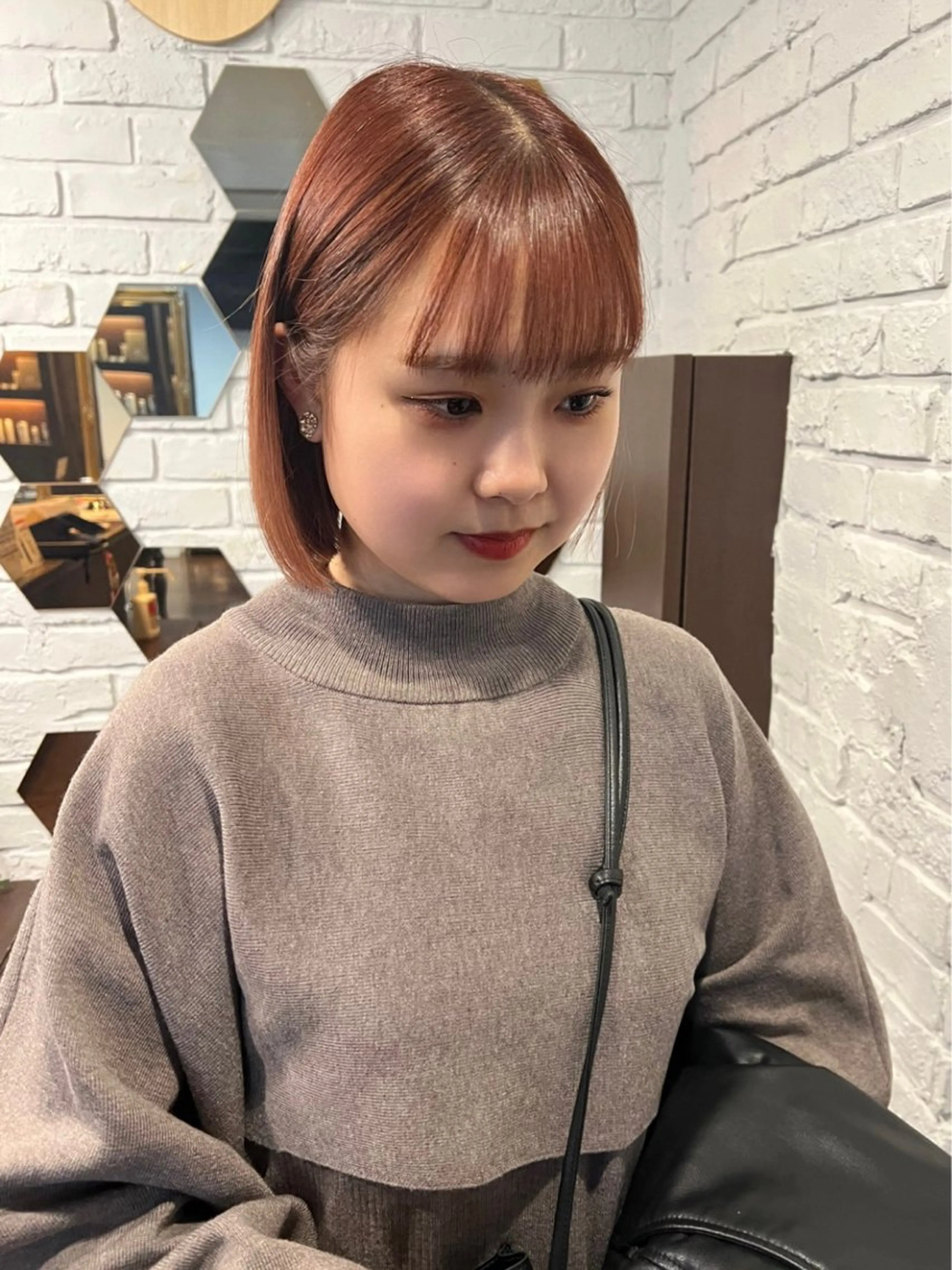 ショート カラー ブリーチ ケアブリーチ 透明感カラー デザインカラー ダブルカラー ハイトーン/ボブ 🎀sonokaのヘアスタイル