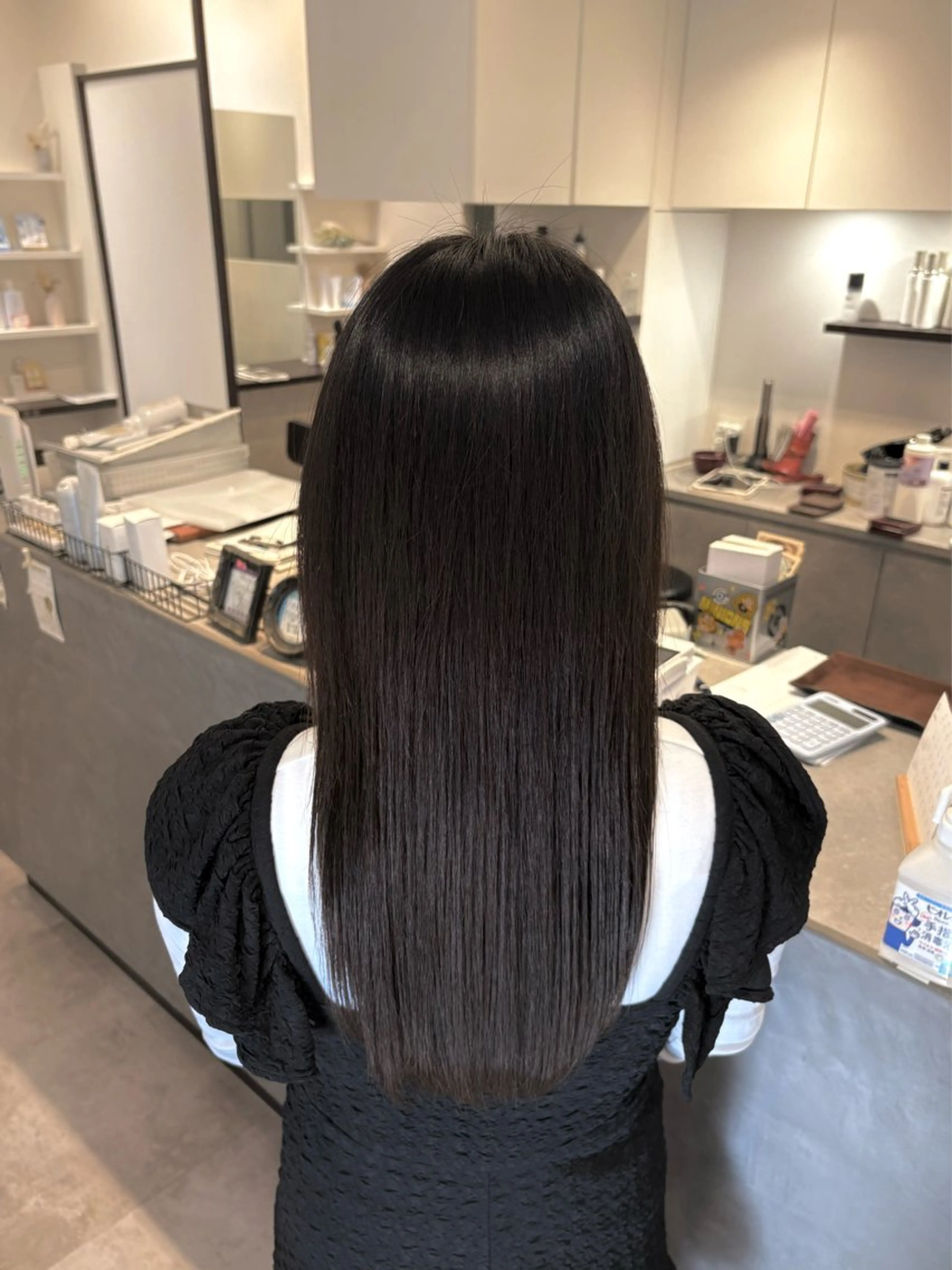 ロング 縮毛矯正 はしもとひより/ 巻ける矯正/艶カラーのその他イメージ