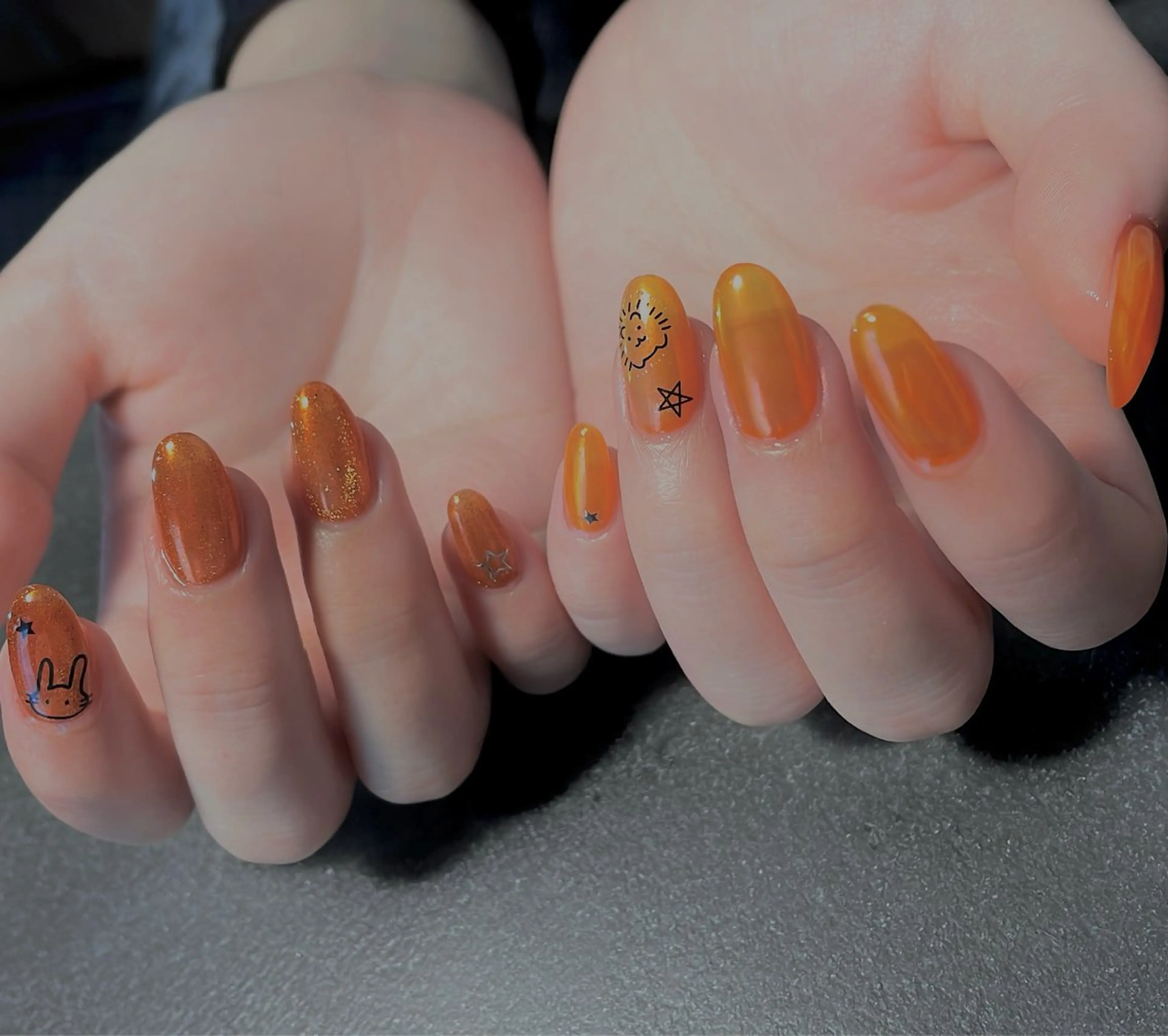 ネイル Spiky とうげ ふうかのネイルデザイン