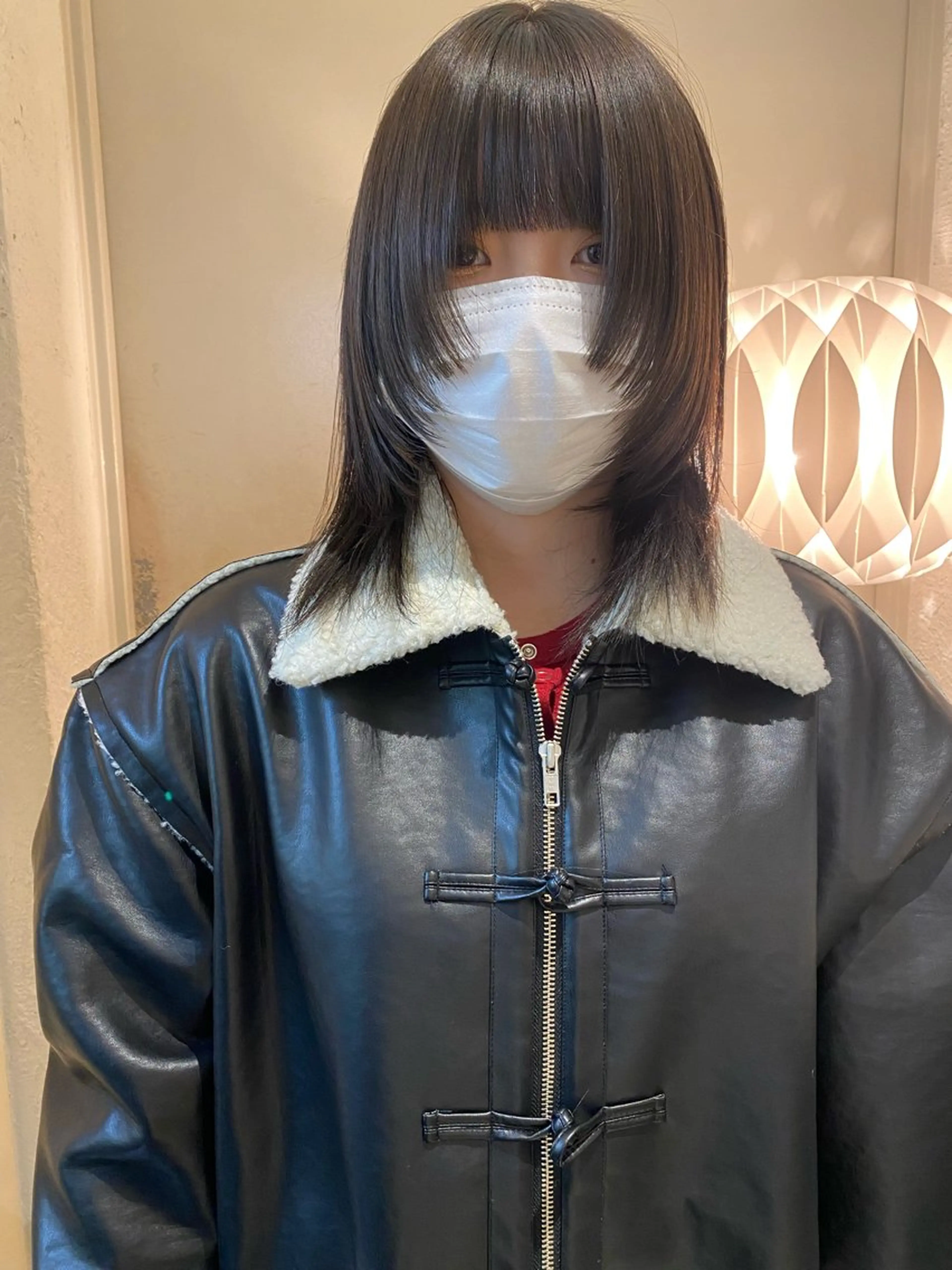 セミロング 💫扱いやすい /レイヤー/小林陸のヘアスタイル