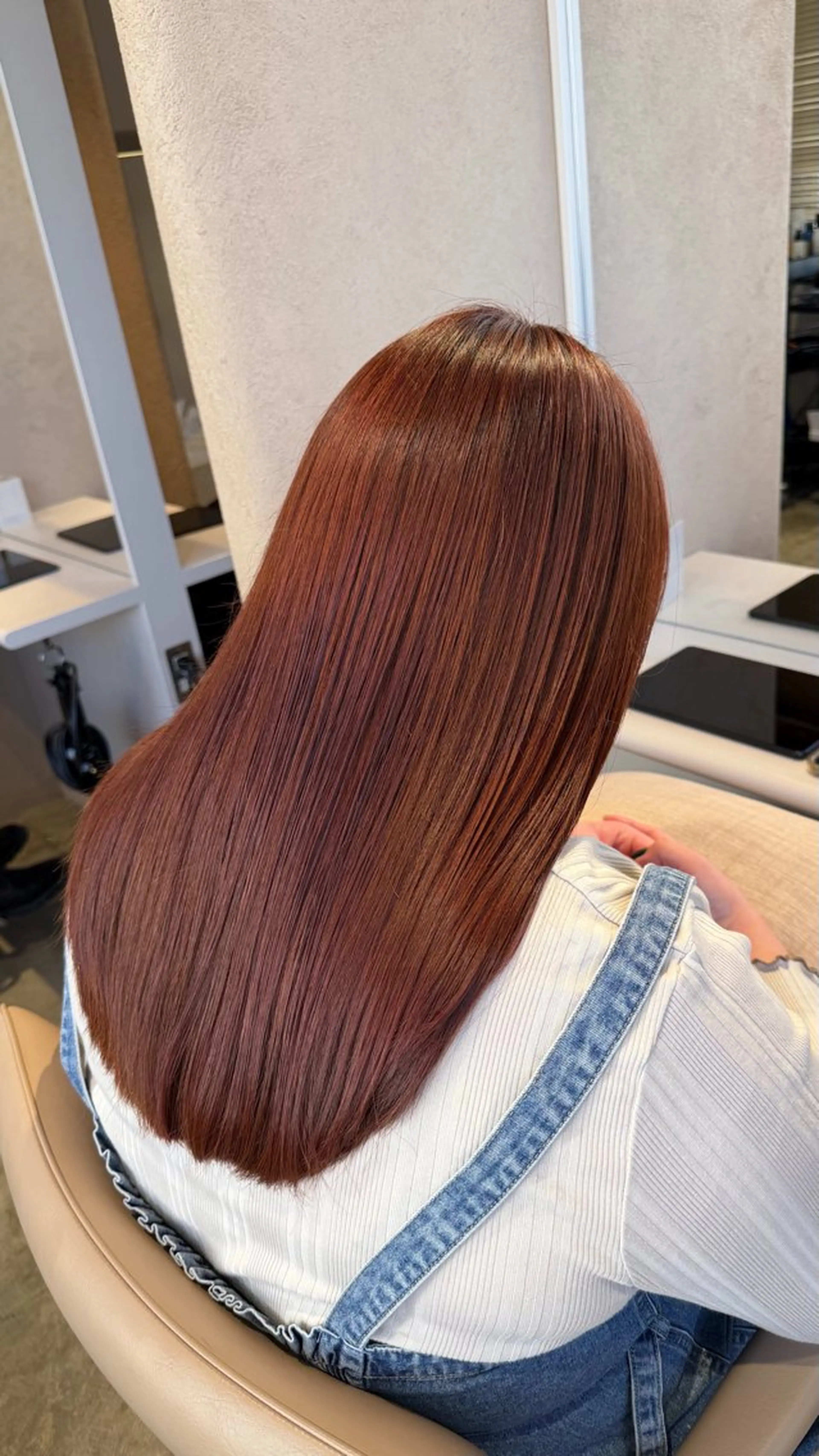 カット＋オーガニックカラー＋コアミーフルステップトリートメントの写真