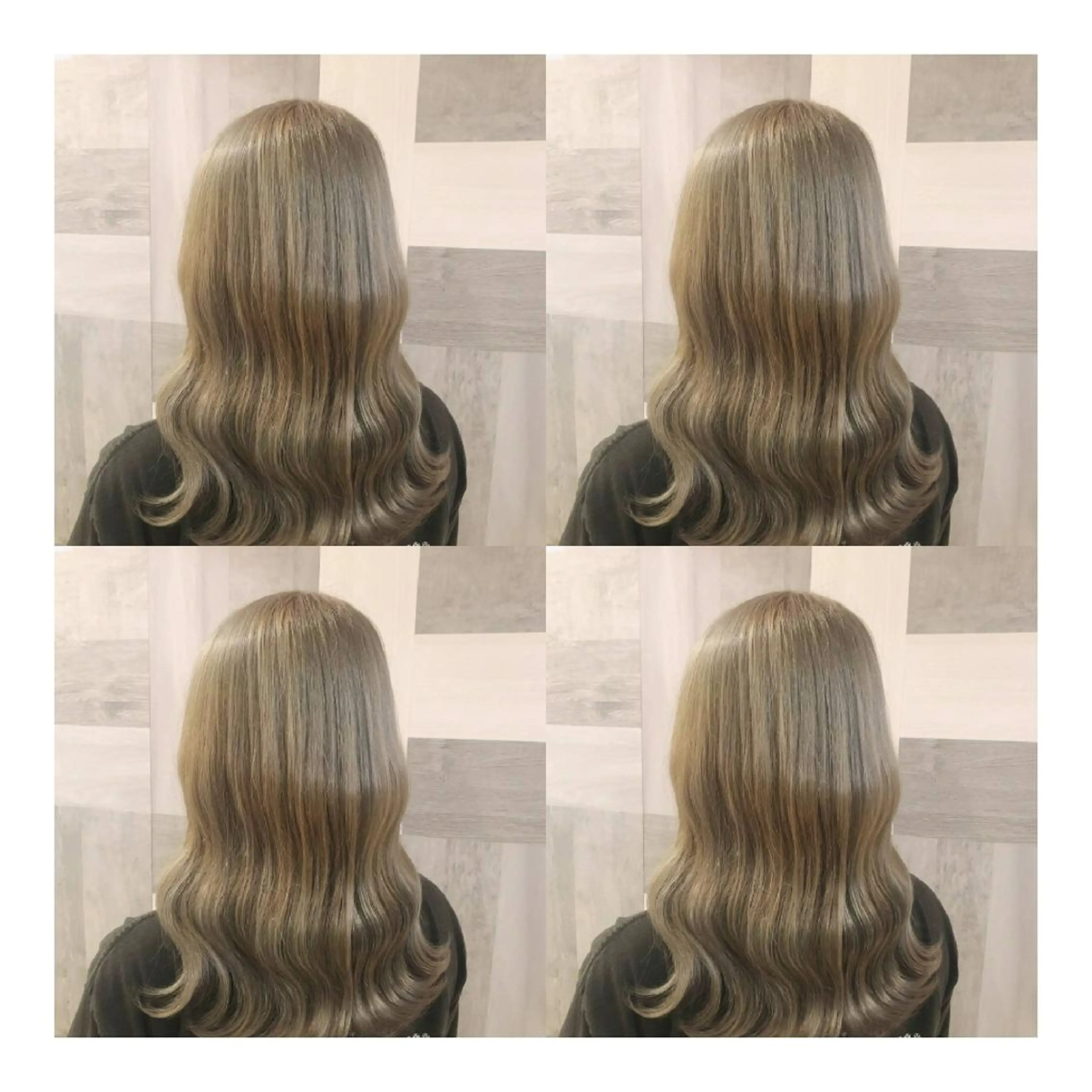 ミディアム カラー アッシュ カット ヘアカラー トリートメント Lag.銀座 🌺アヤカのヘアスタイル