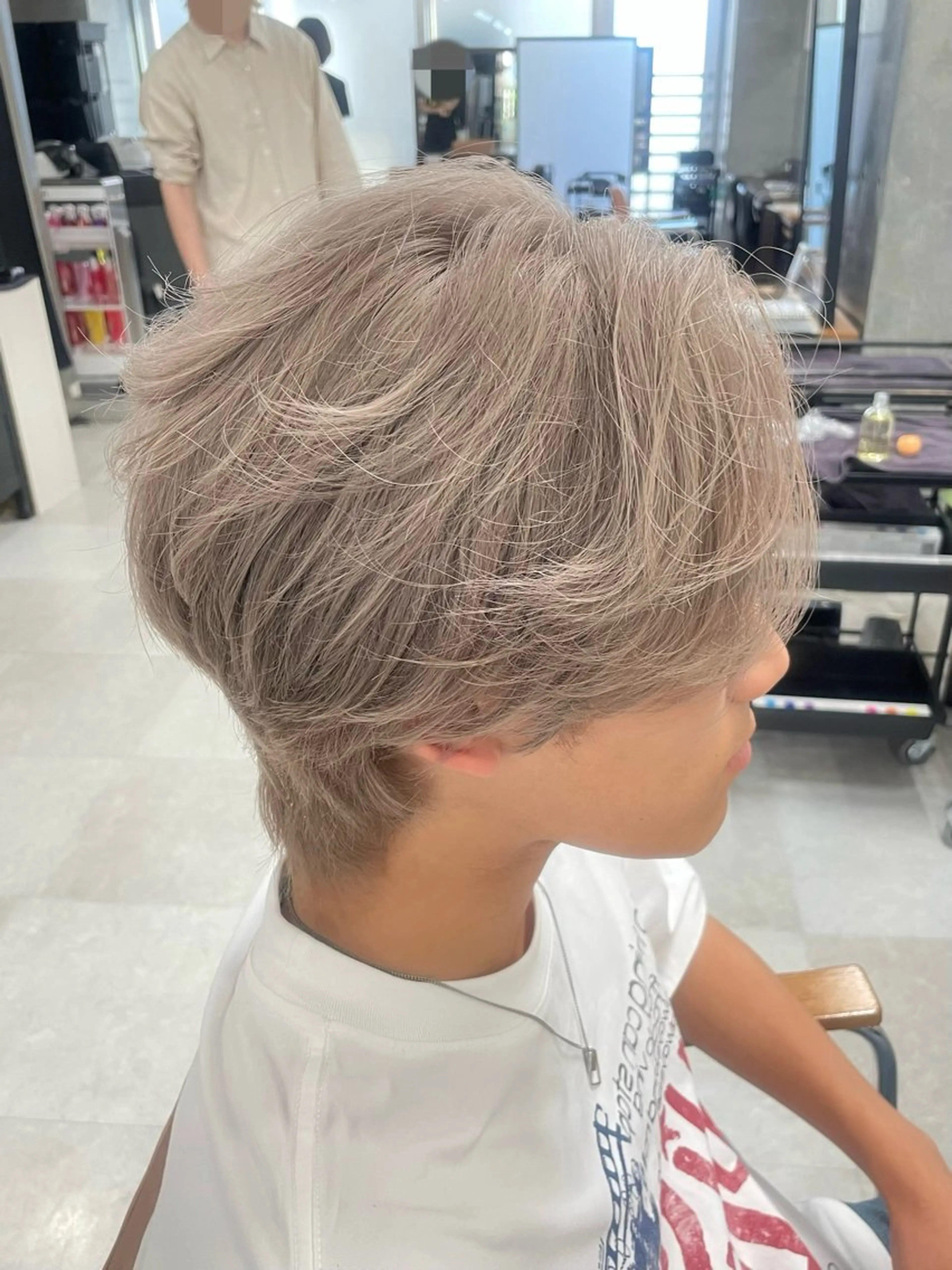 カラー メンズ メンズモテパーマ💙 fuwaのヘアスタイル