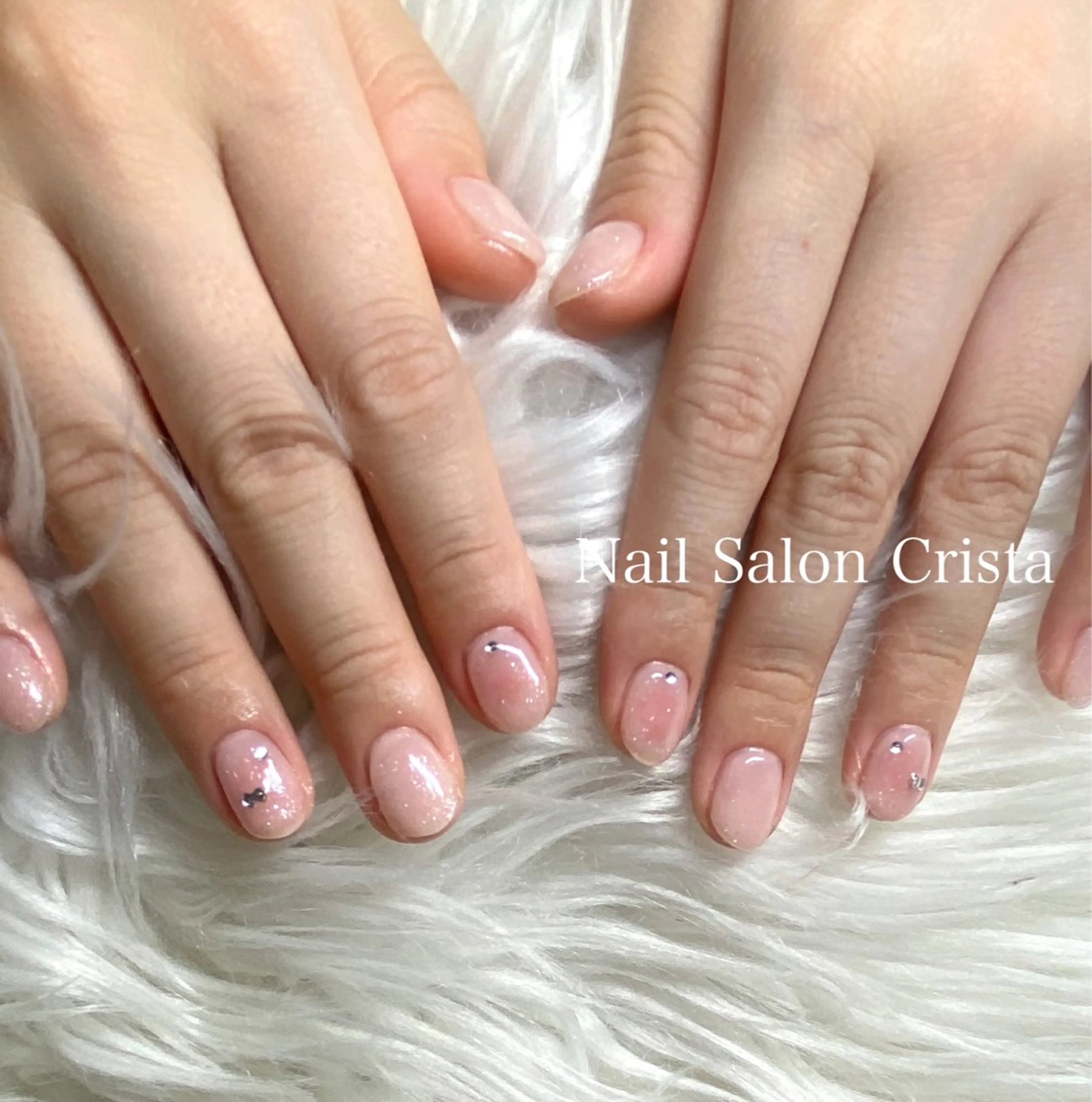ネイル ジェルネイル パラジェル ワンホンネイル ハンドネイル CRISTA所属・CRISTA MOMOのネイルデザイン