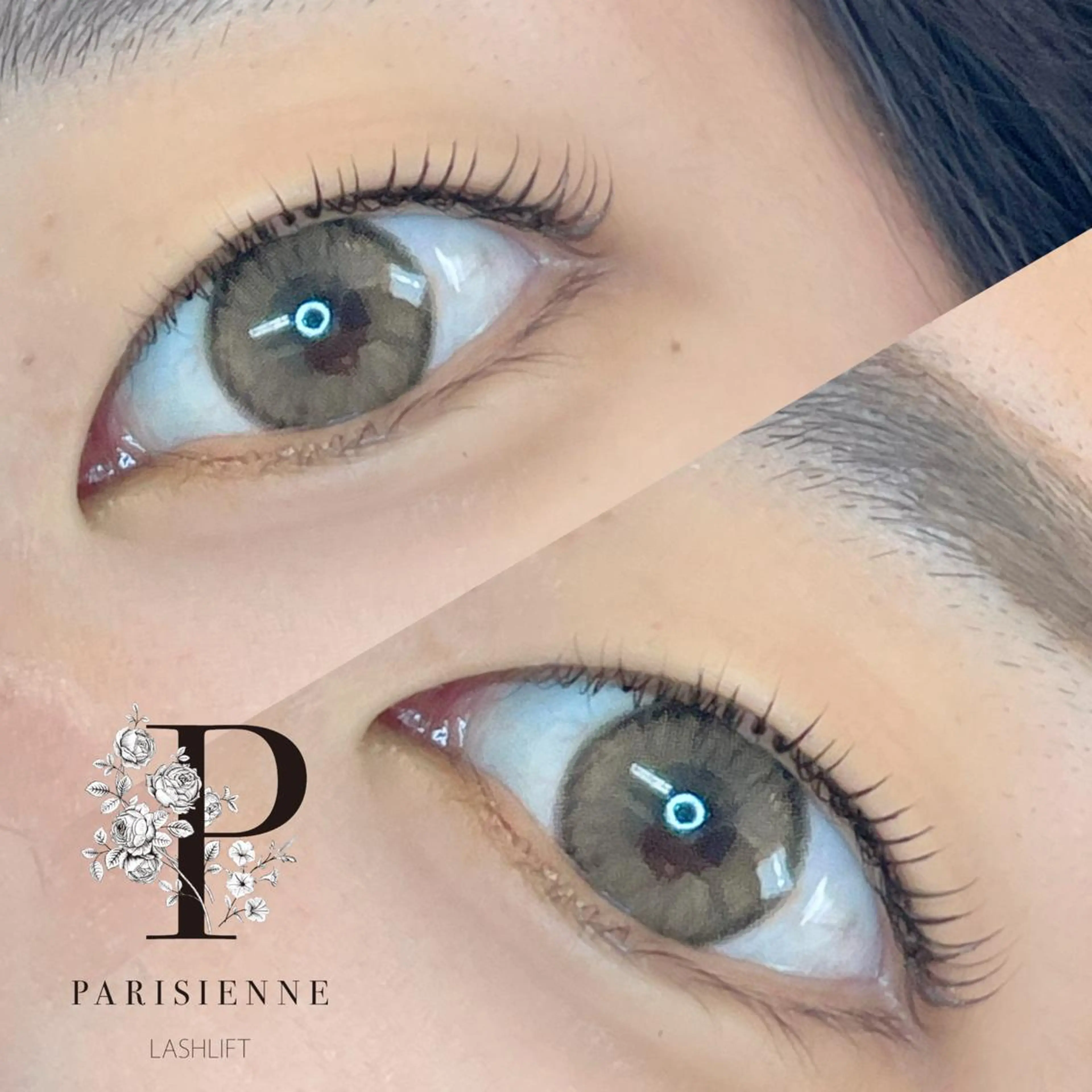 マツエク・マツパ 一重×まつ毛パーマ マツパ olu 美甘 カレンの眉毛・アイブロウイメージ