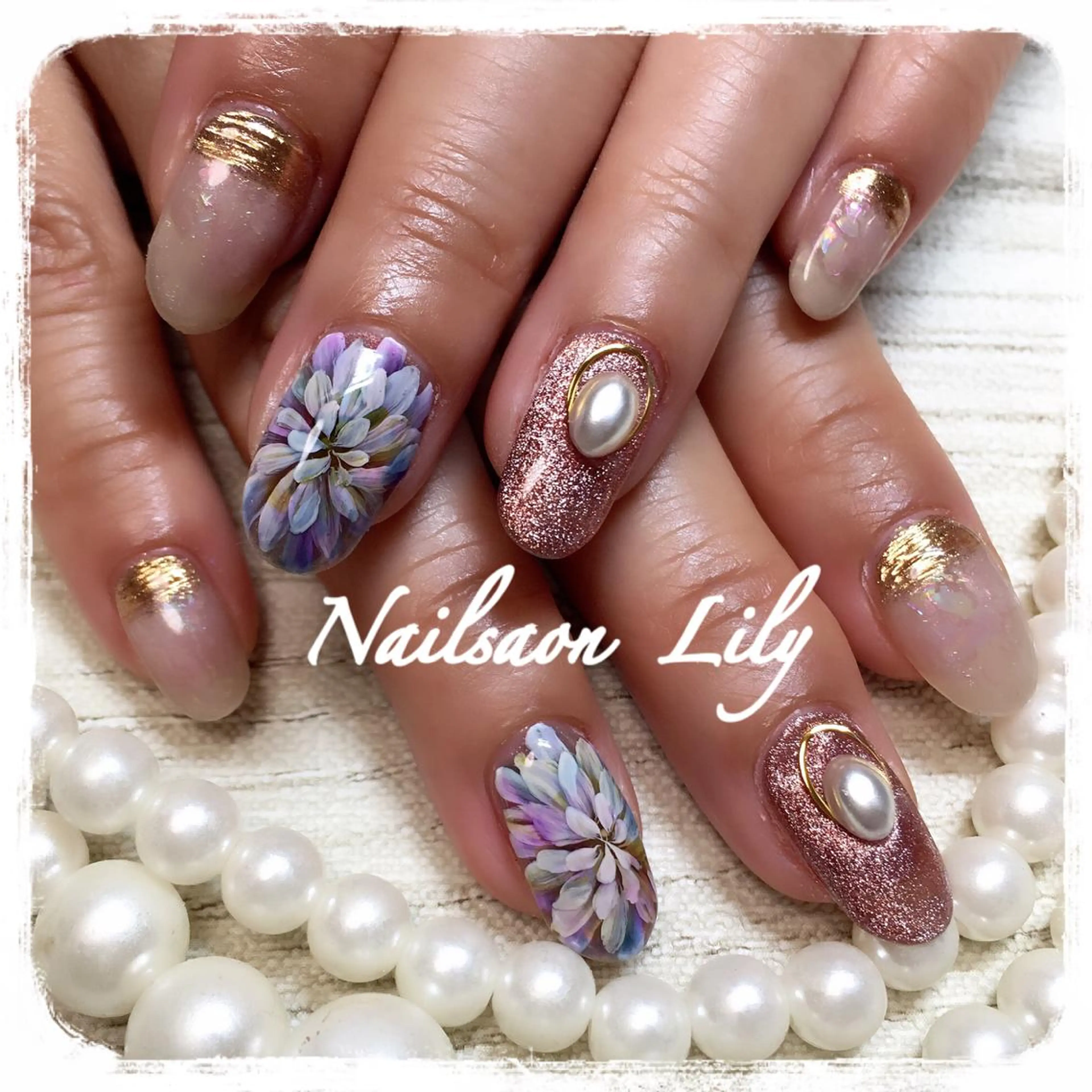 ネイル Lily*nail 🌻Mii🌻のネイルデザイン