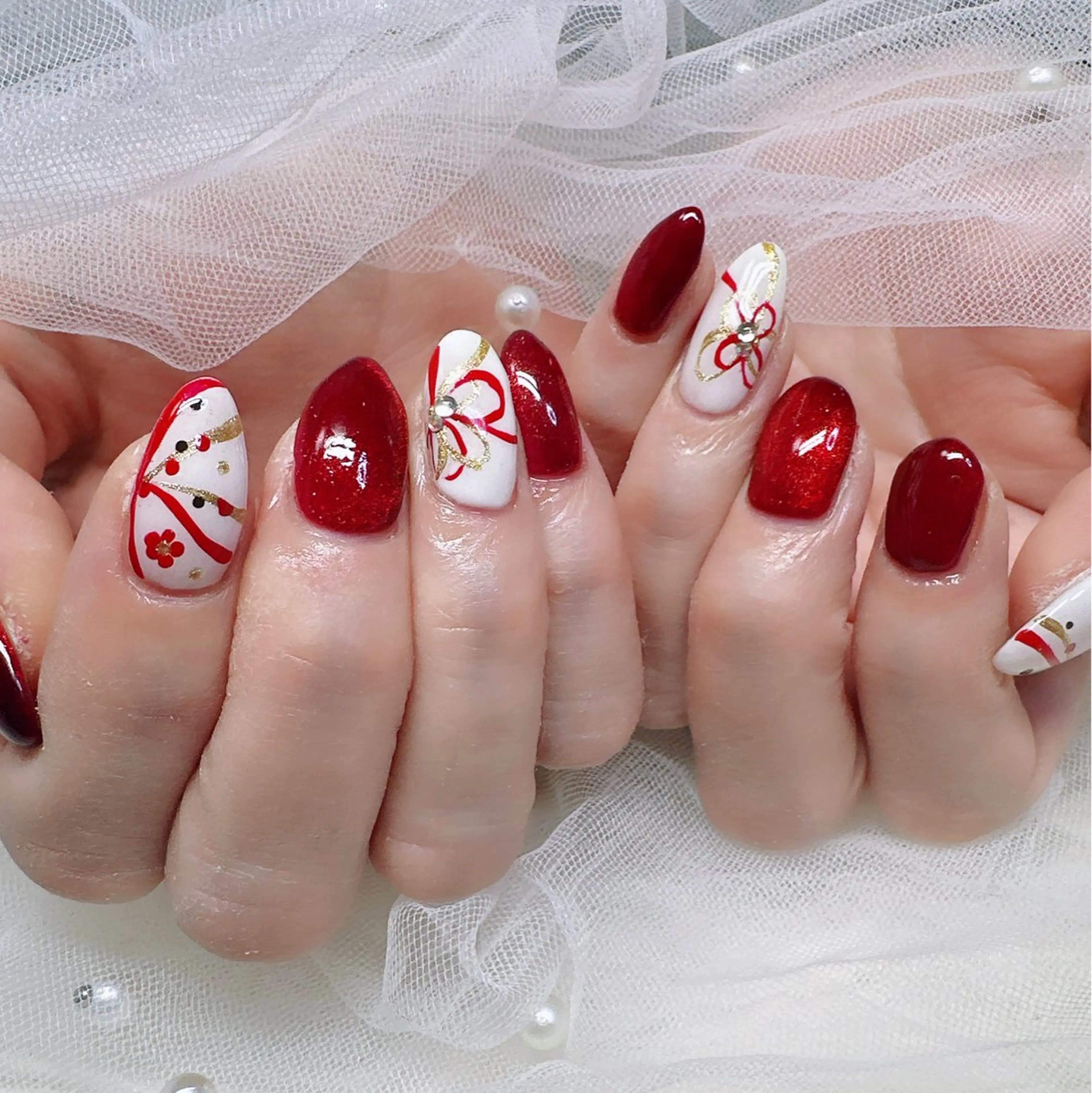 ネイル 高島 夏海のネイルデザイン