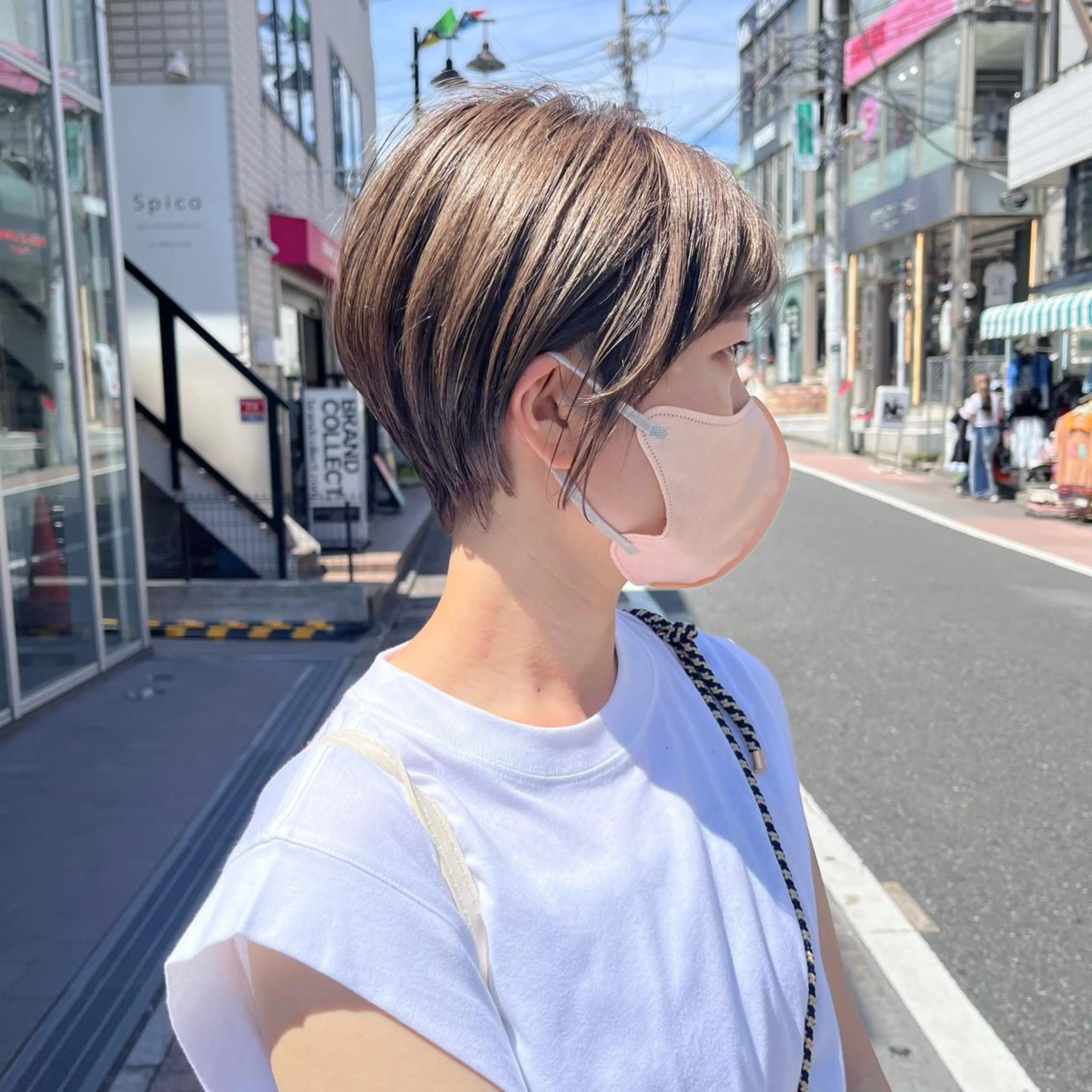 ショート カラー ボブ& 髪質改善FUMIYAのヘアスタイル