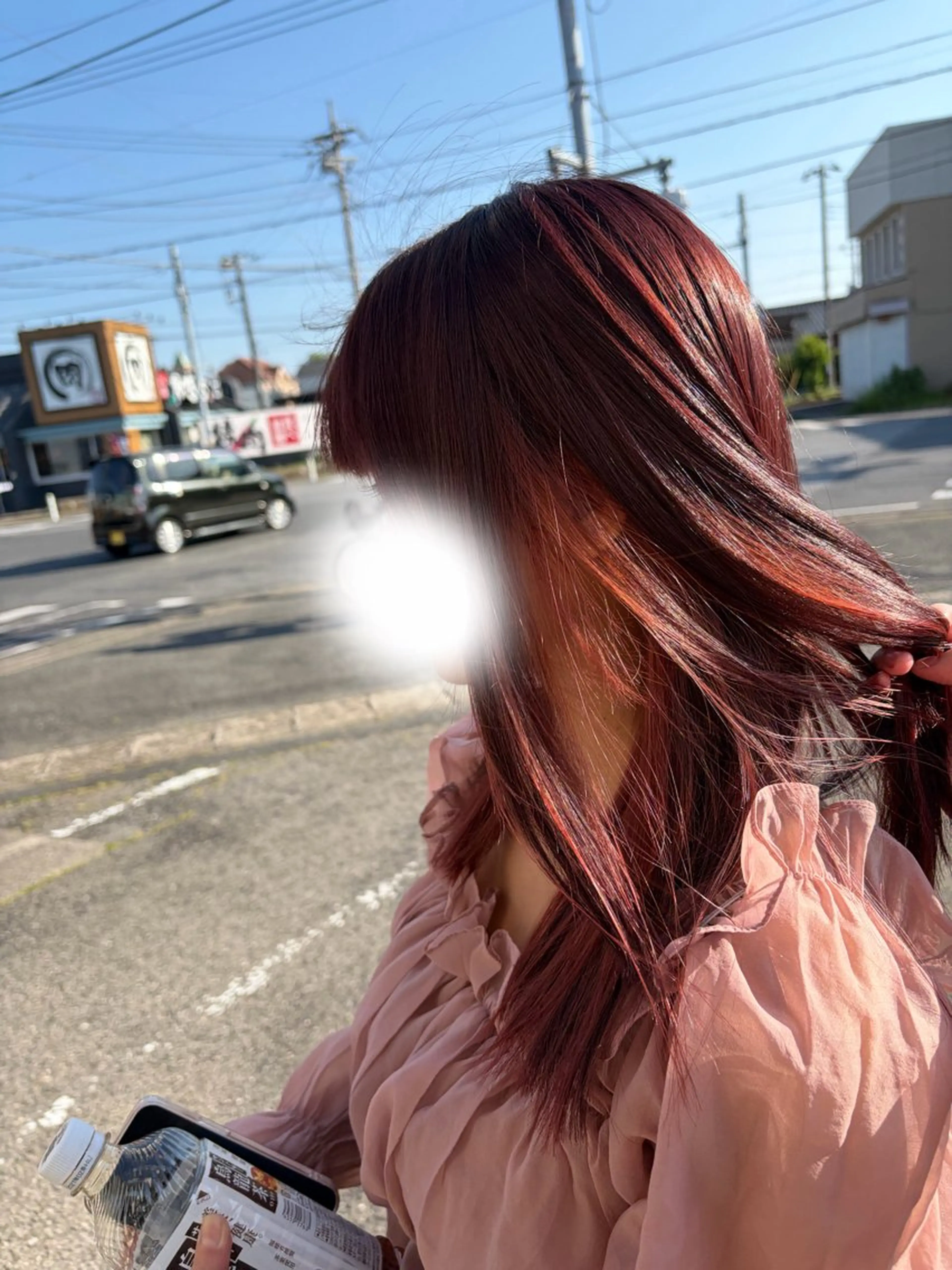 ロング カラー ヘアカラー 小田川 心のヘアスタイル