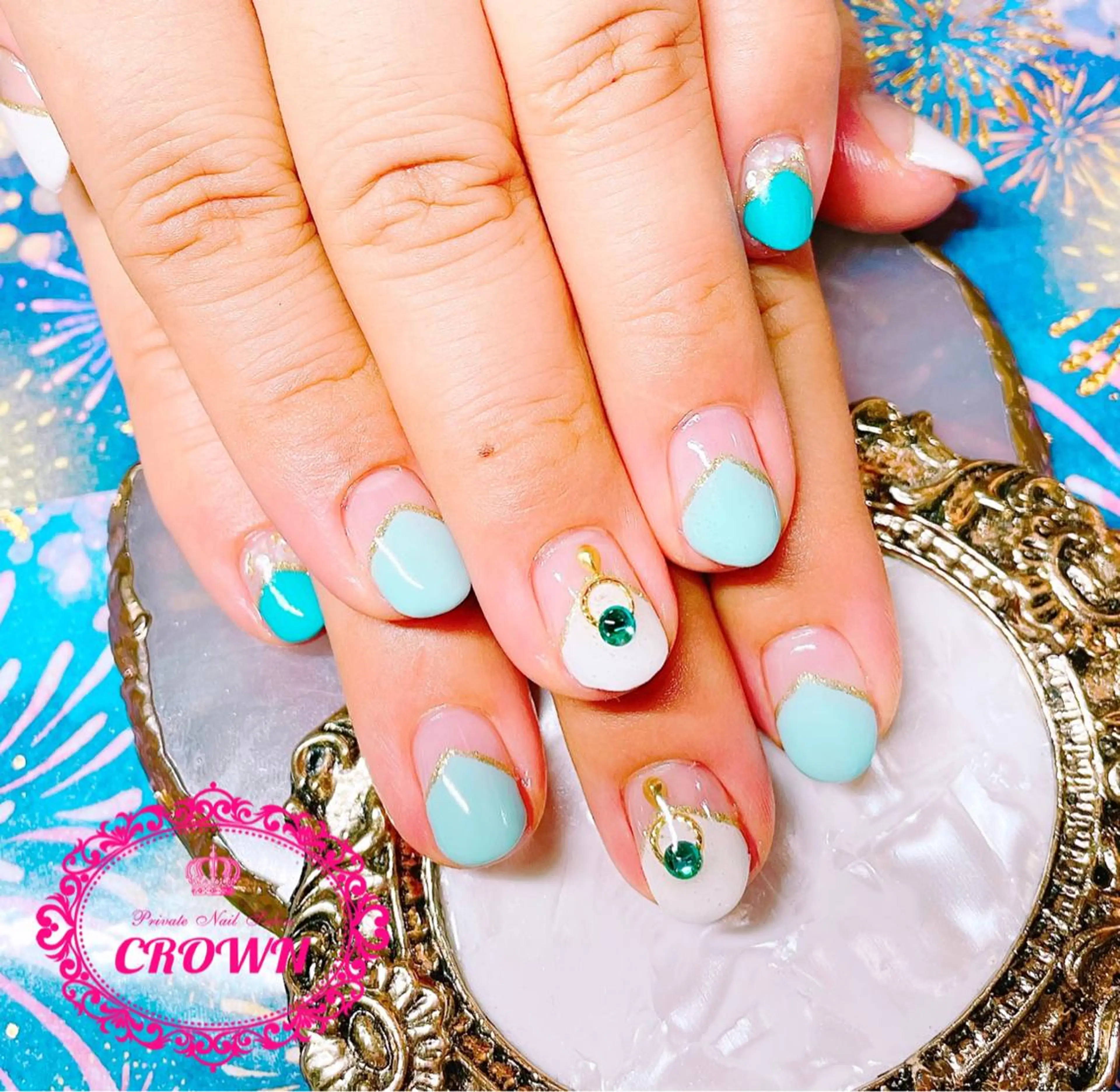 ネイル CROWN プライベートサロンのネイルデザイン