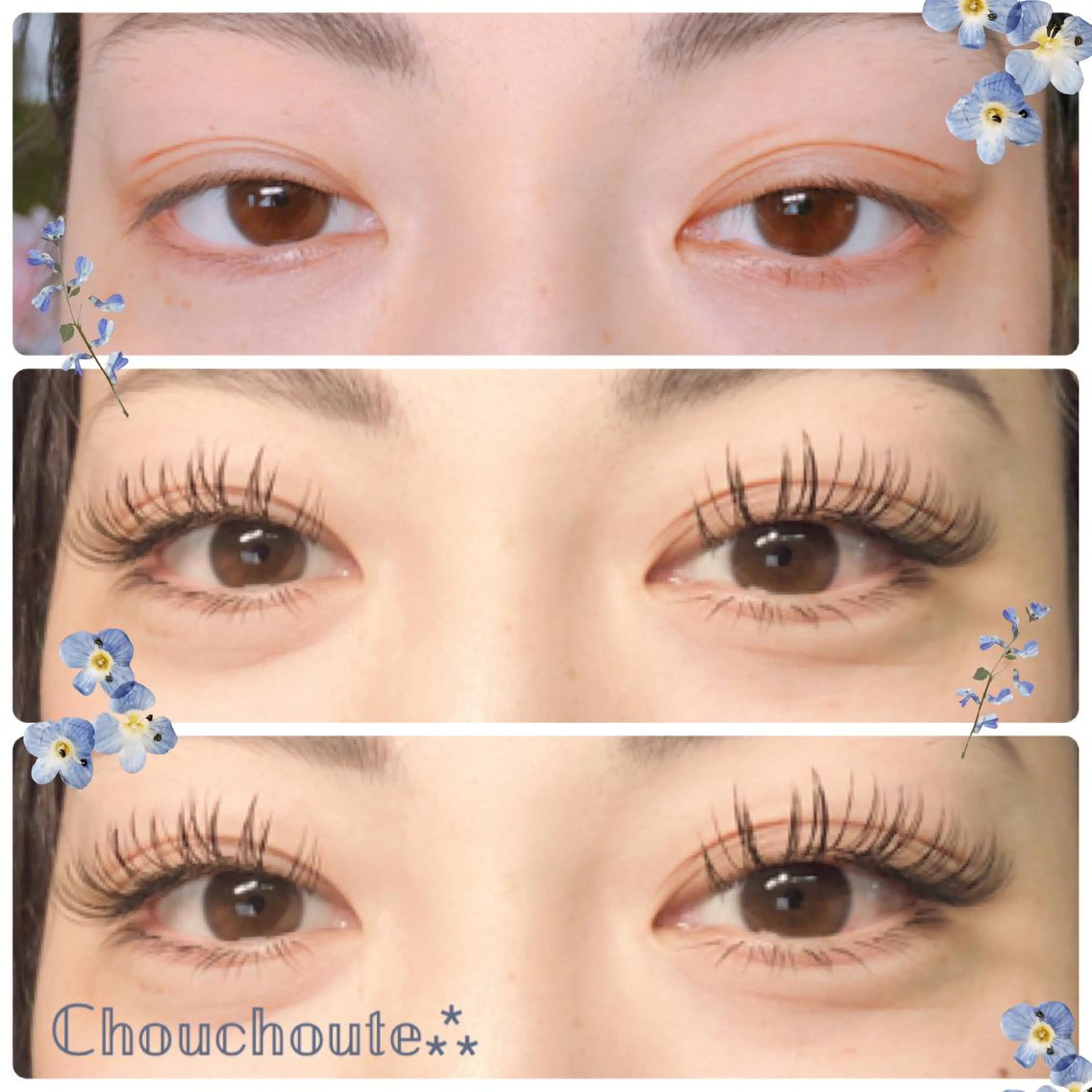 マツエク・マツパ 付け放題 フラットラッシュ まつげサロンChouchoute⁂(シュシュット)所属・まつげサロン Chouchouteのマツエク・マツパデザイン