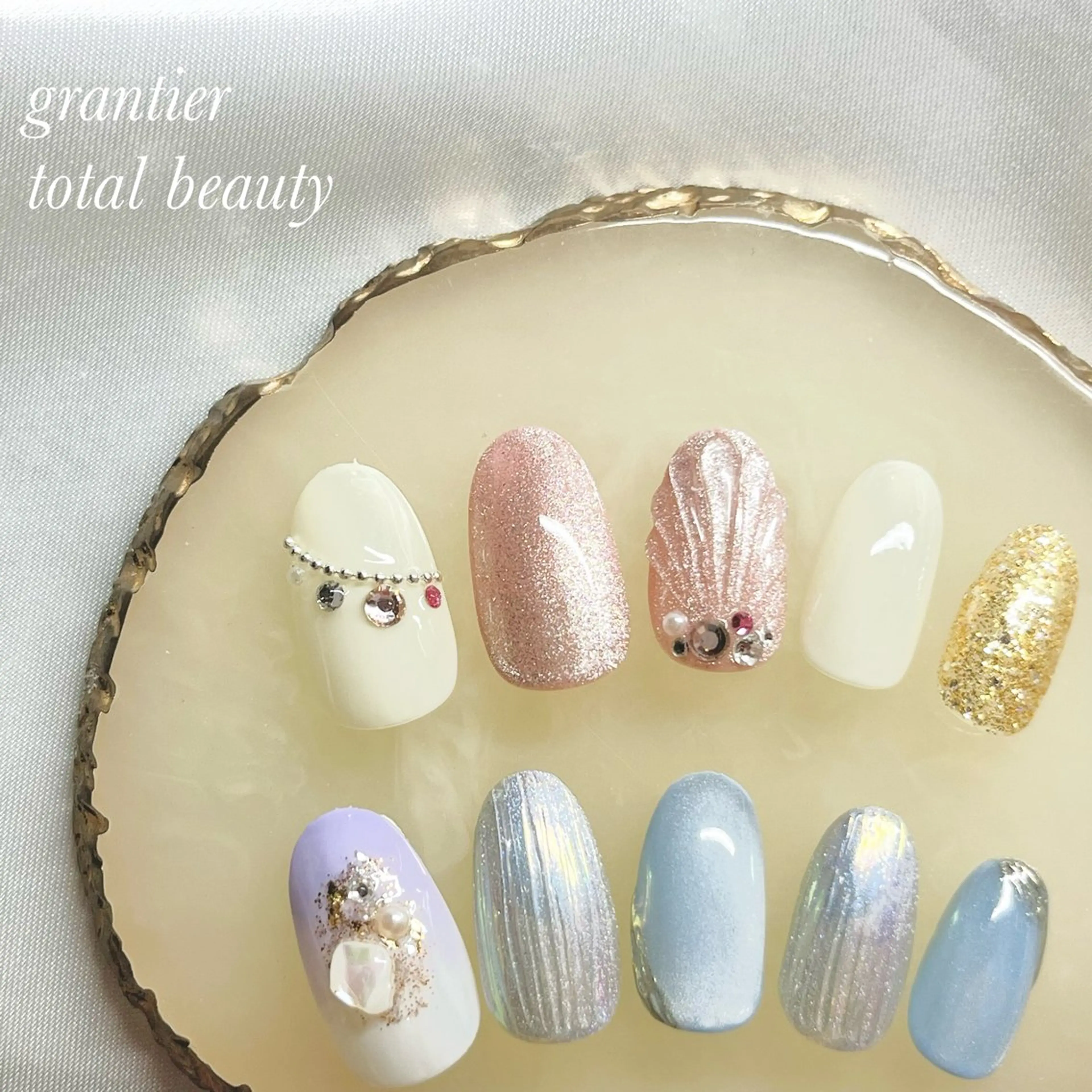 ネイル ハンドネイル grantier beautyのネイルデザイン