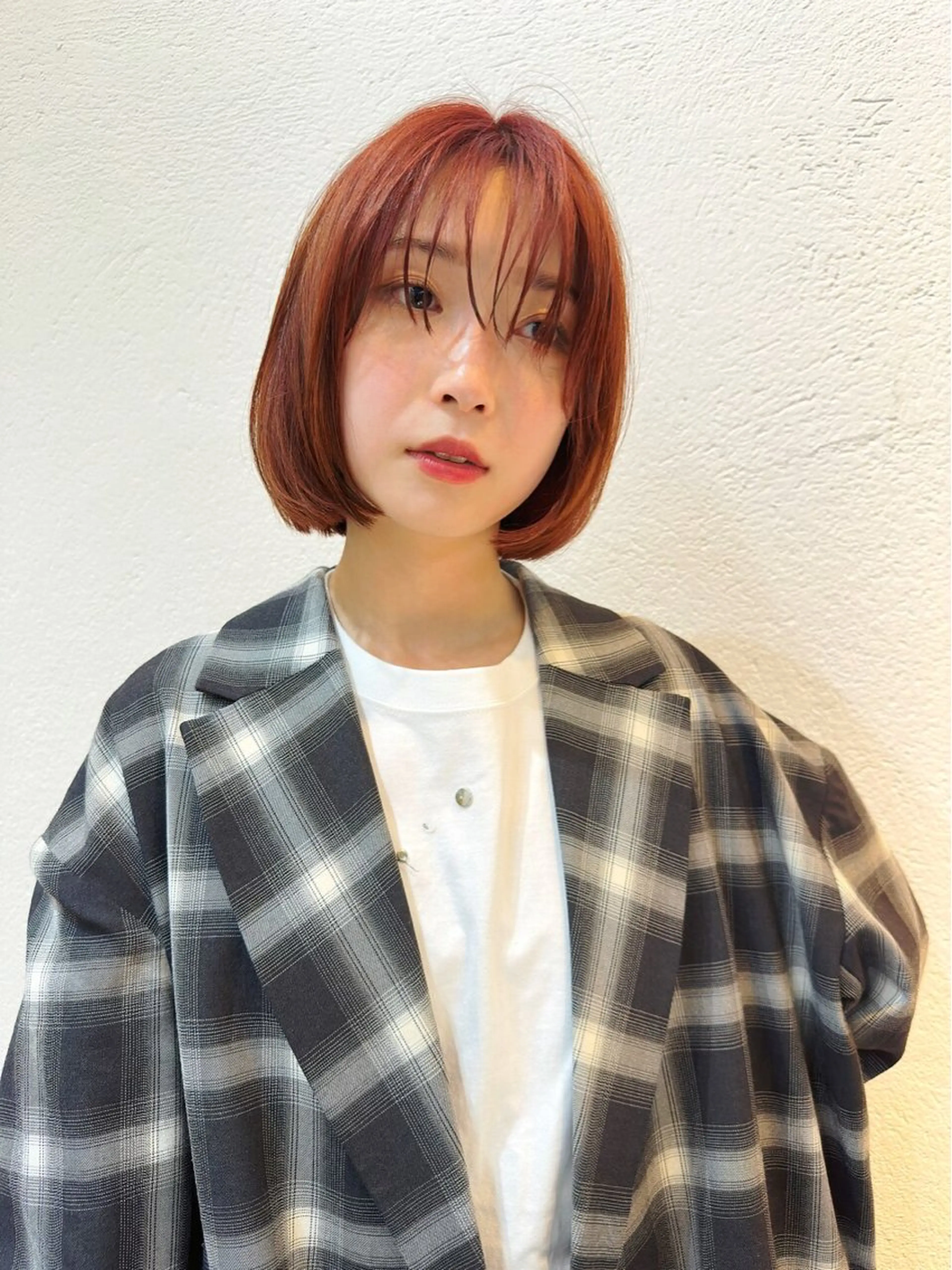 ショート FERIA梅田🖤 透明感カラー🎀のヘアスタイル