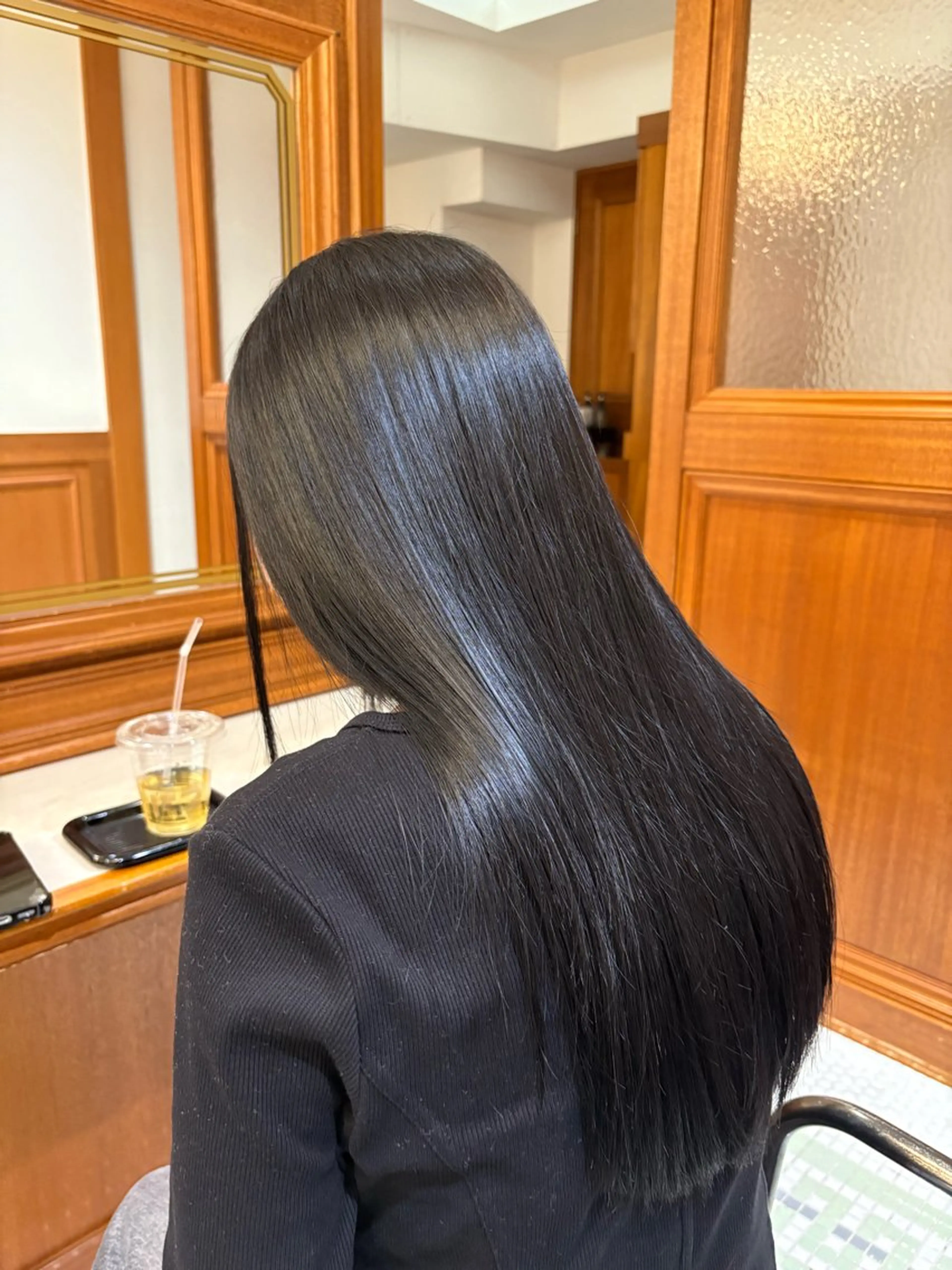 ロング ヘアカラー トリートメント kenshin/艶髪 /似合わせカットのヘアスタイル