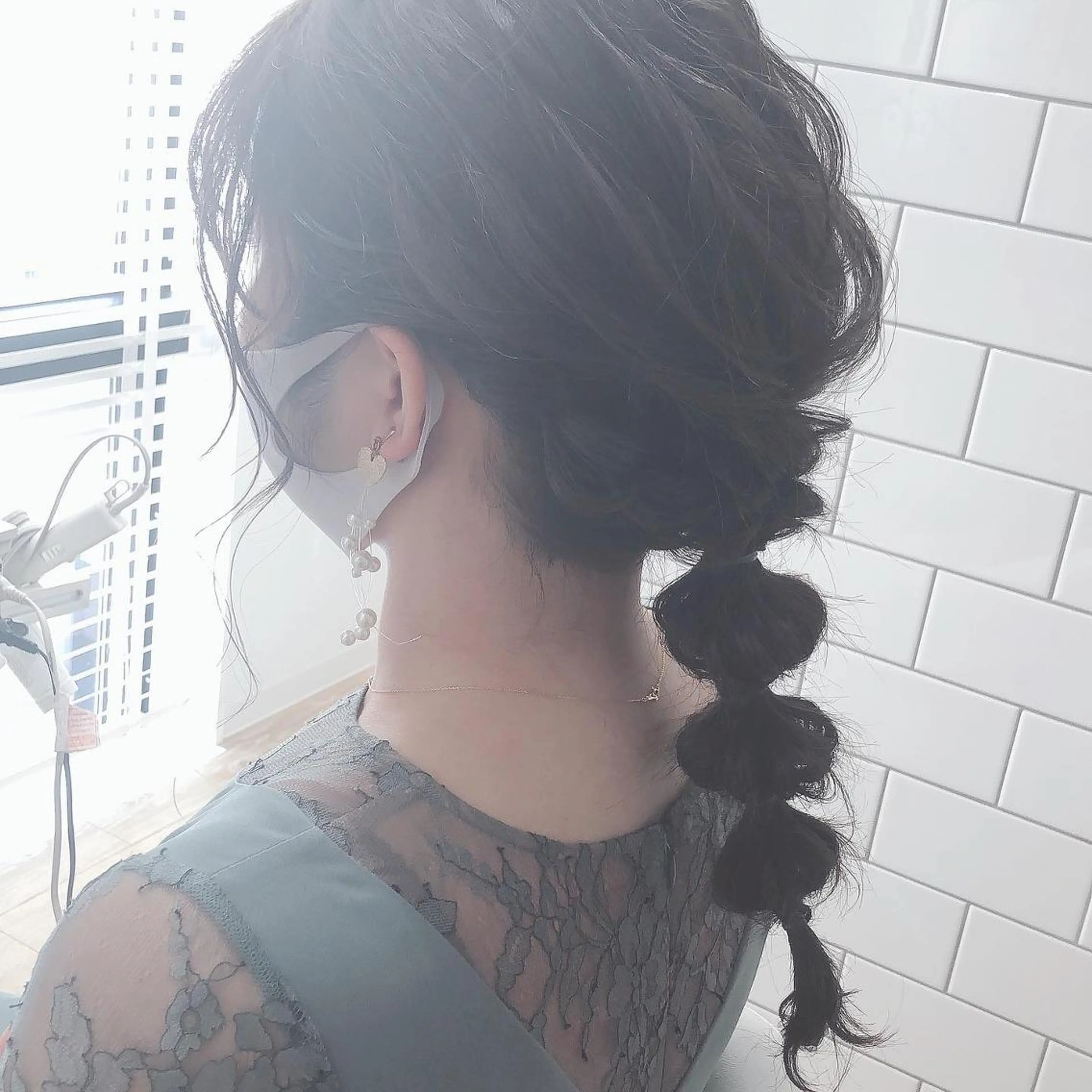 セミロング カラー ヘアアレンジ ✨🌿大人可愛い愛さ れhair🌿✨松本のヘアスタイル