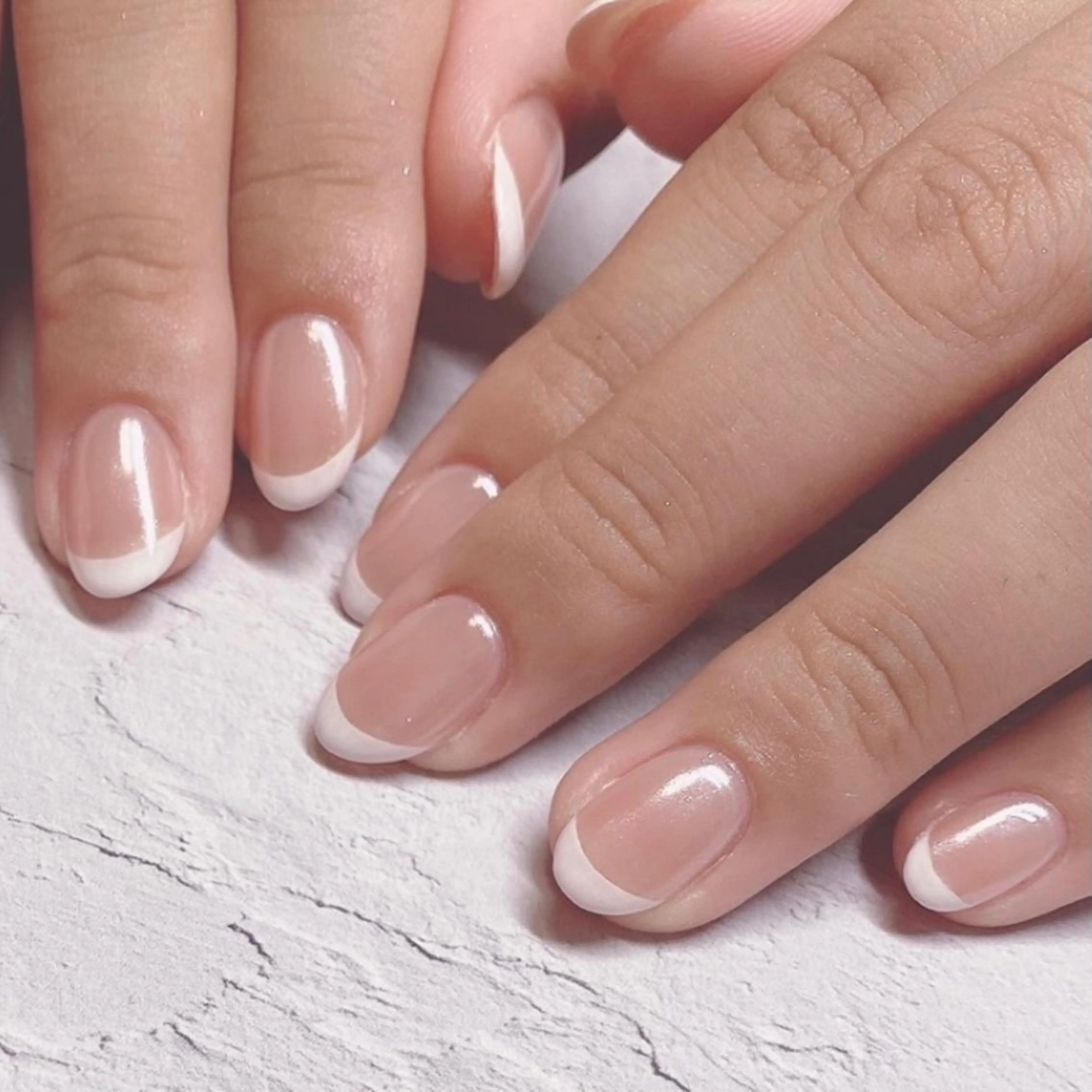 ご新規様♡フレンチ,カラーグラデーション(ソフトジェルオフ込料金)お爪に優しい施術🤍カラー多数ご用意しておりますの写真