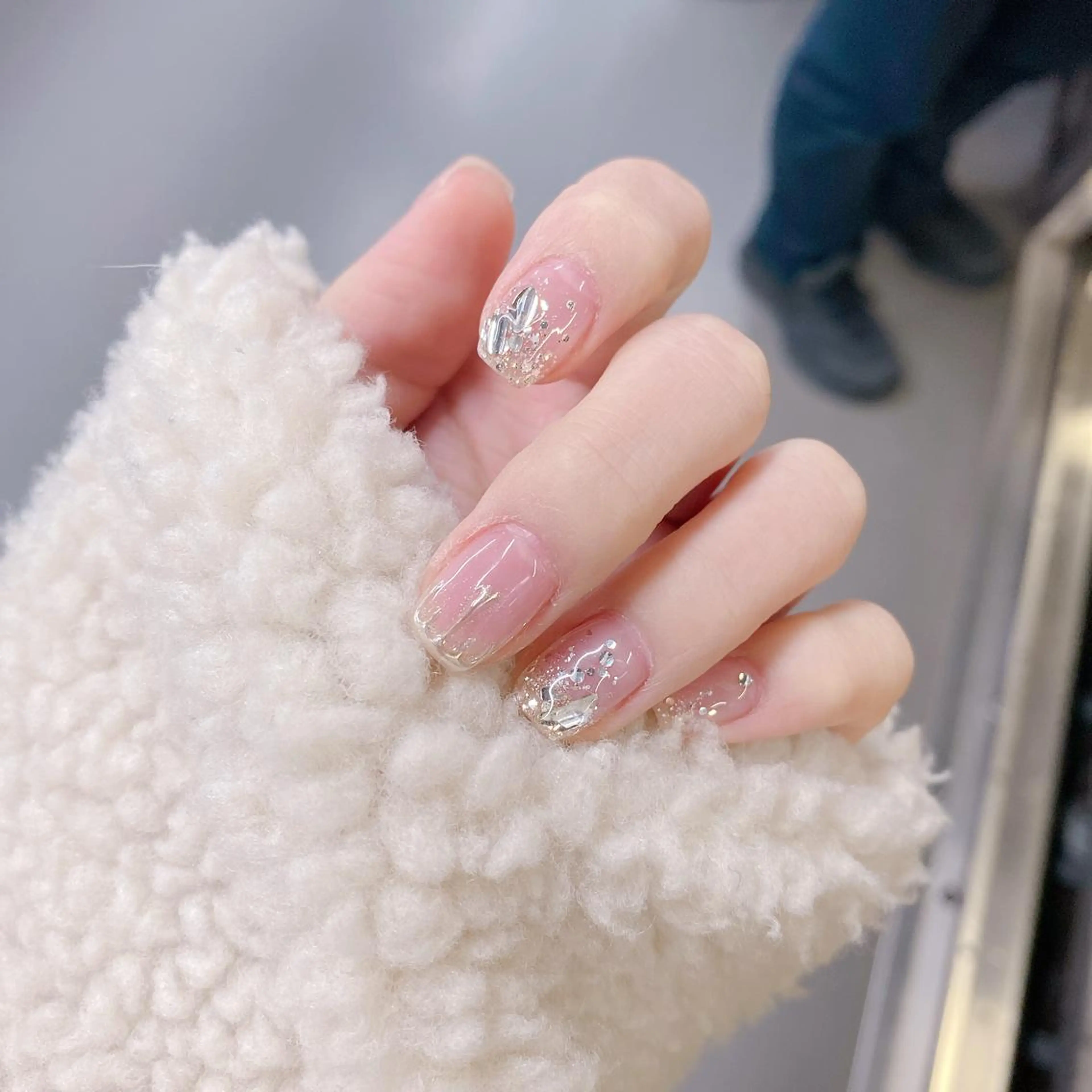 ショート ネイル ハンドネイル フットネイル ハンドケア LUNA Nail salon💕のネイルデザイン