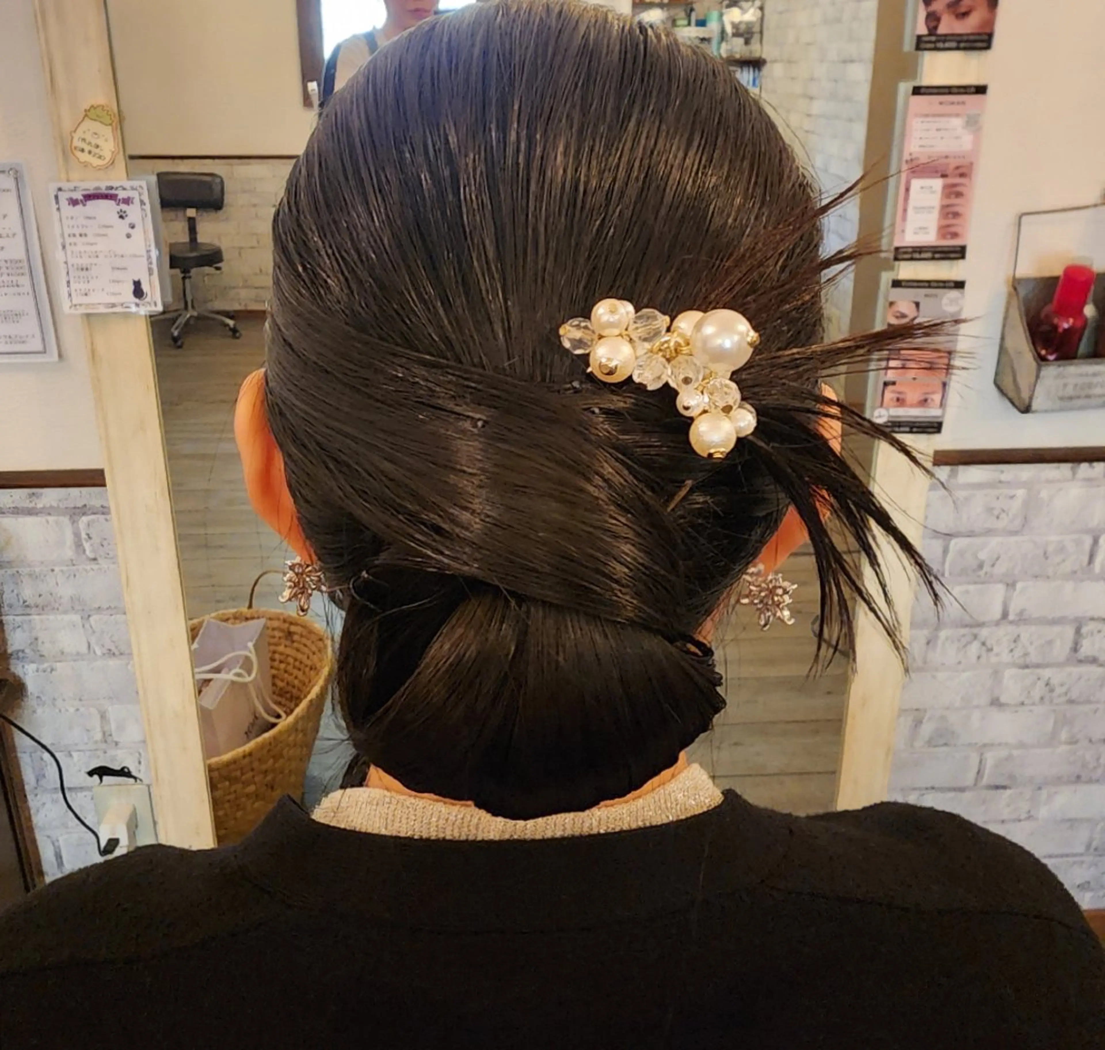 ヘアアレンジ 成人式 着物ヘア エクステ 浴衣 ESTELA... OHARA のヘアスタイル