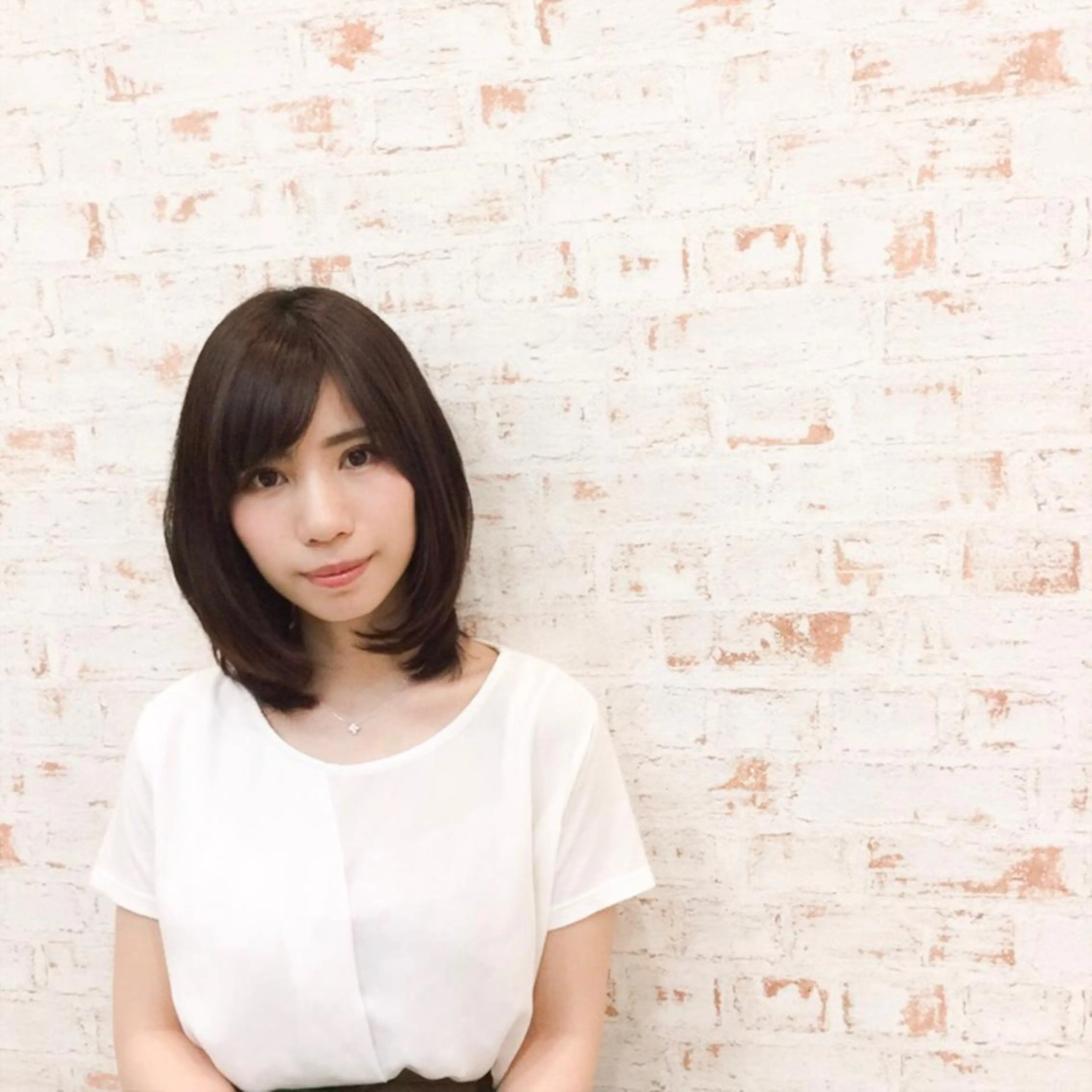 ミディアム カラー ヘアアレンジ KAIzen. tomoのヘアスタイル
