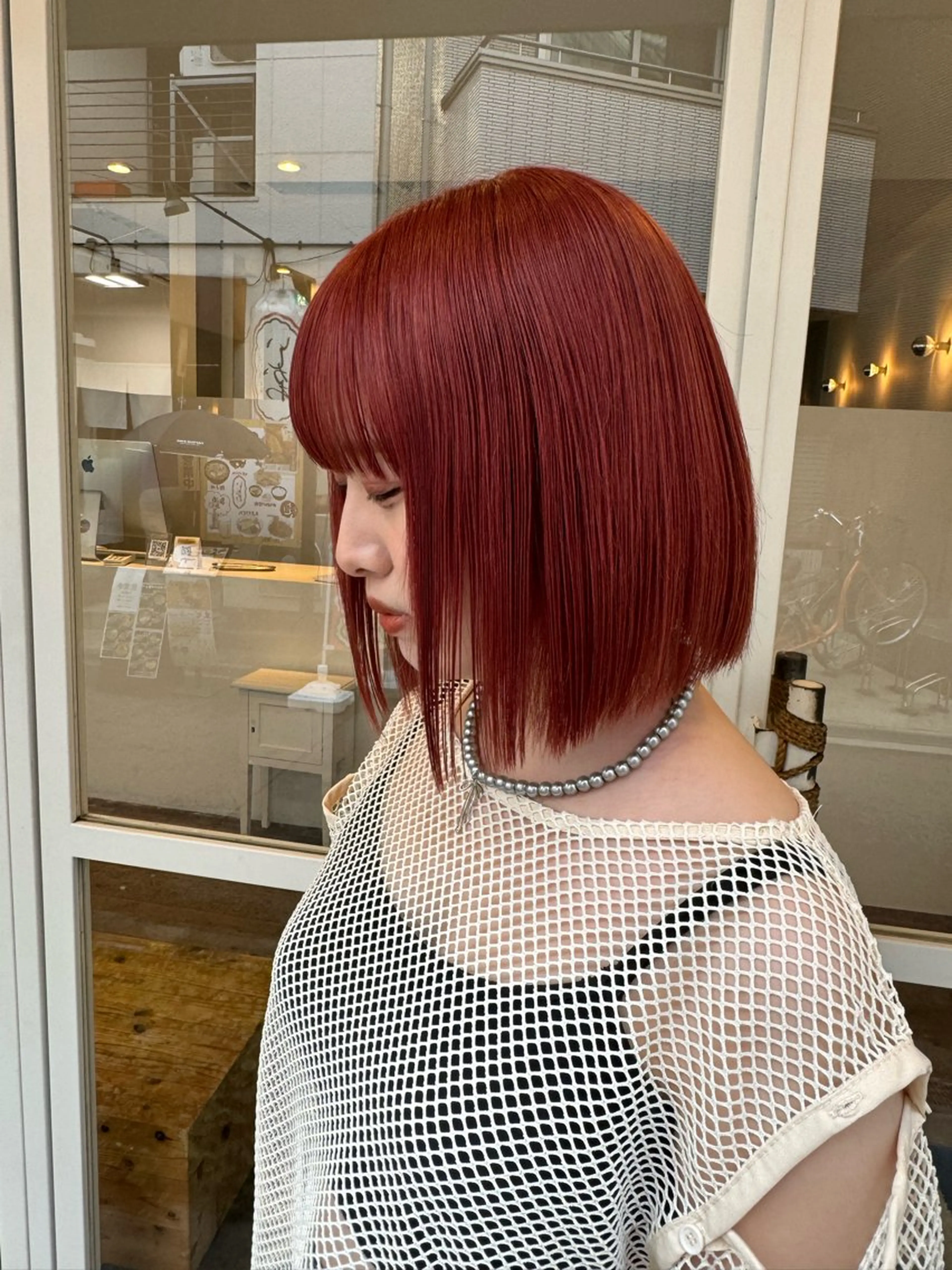 カラー 【YOKE】　西田 乃那のヘアスタイル