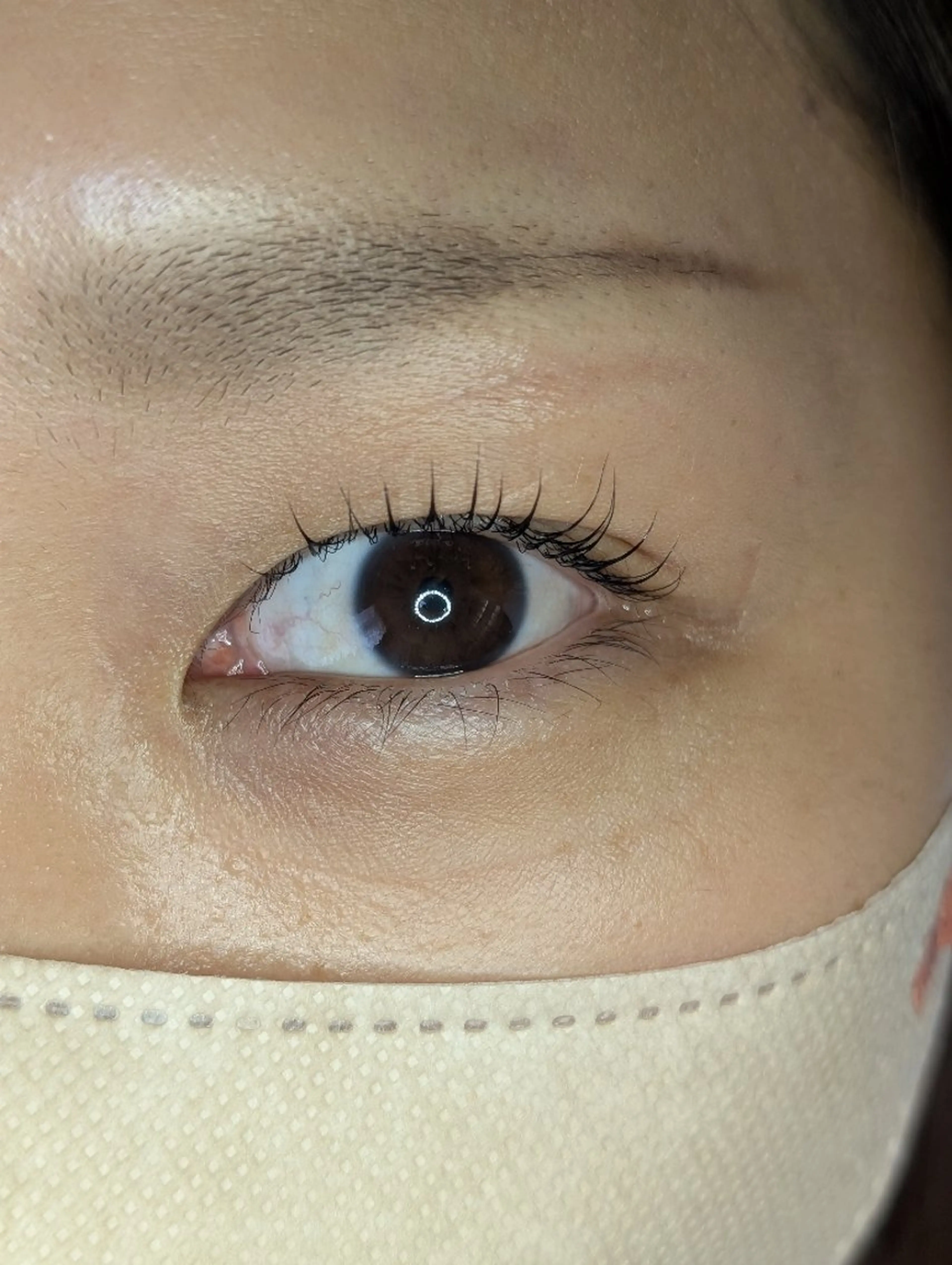 マツエク・マツパ 束感まつ毛 一重×まつ毛パーマ マツパ EYELASH lino　合志市のマツエク・マツパデザイン