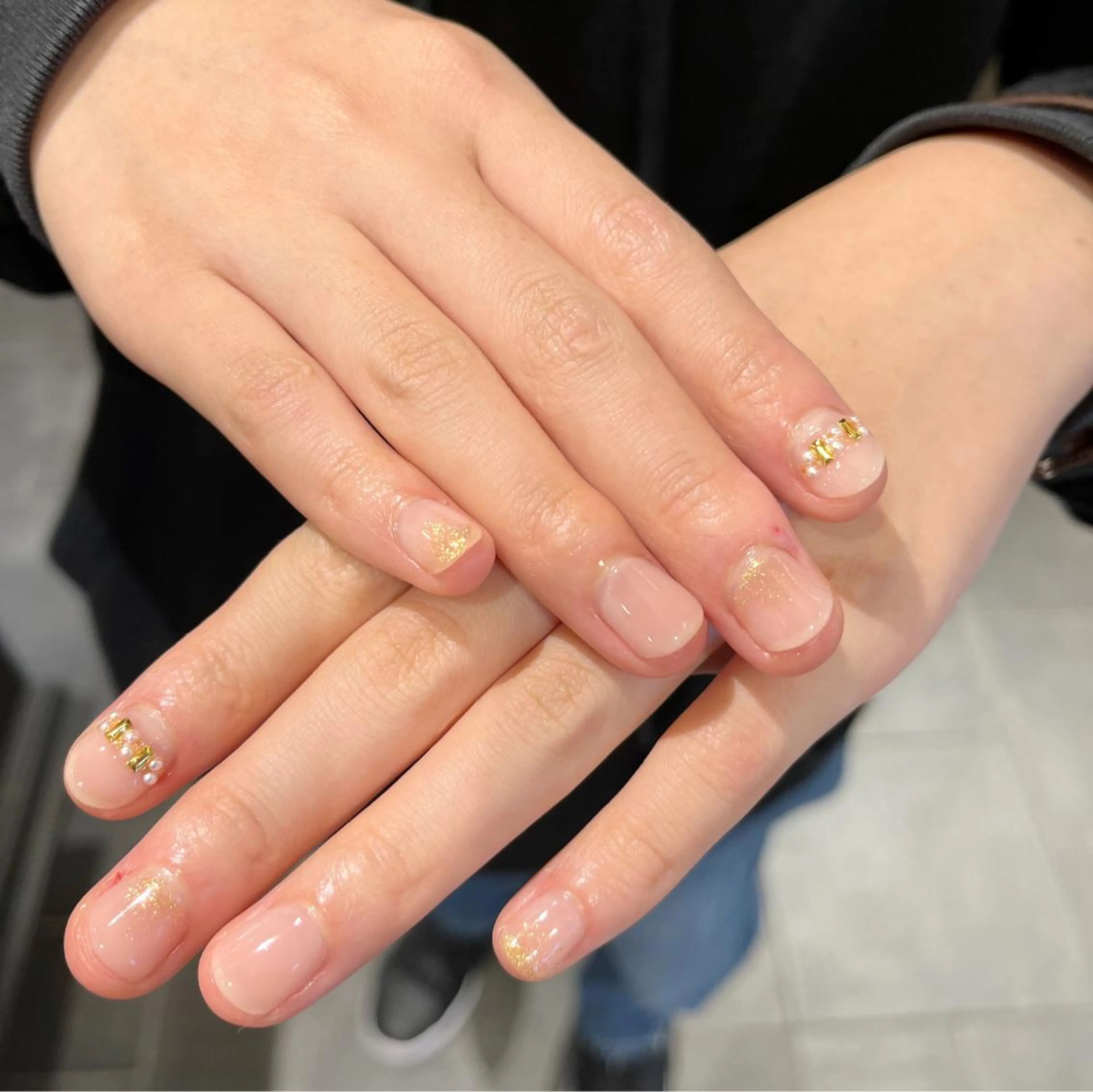 ネイル ジェルネイル パラジェル 鈴木 里奈のネイルデザイン