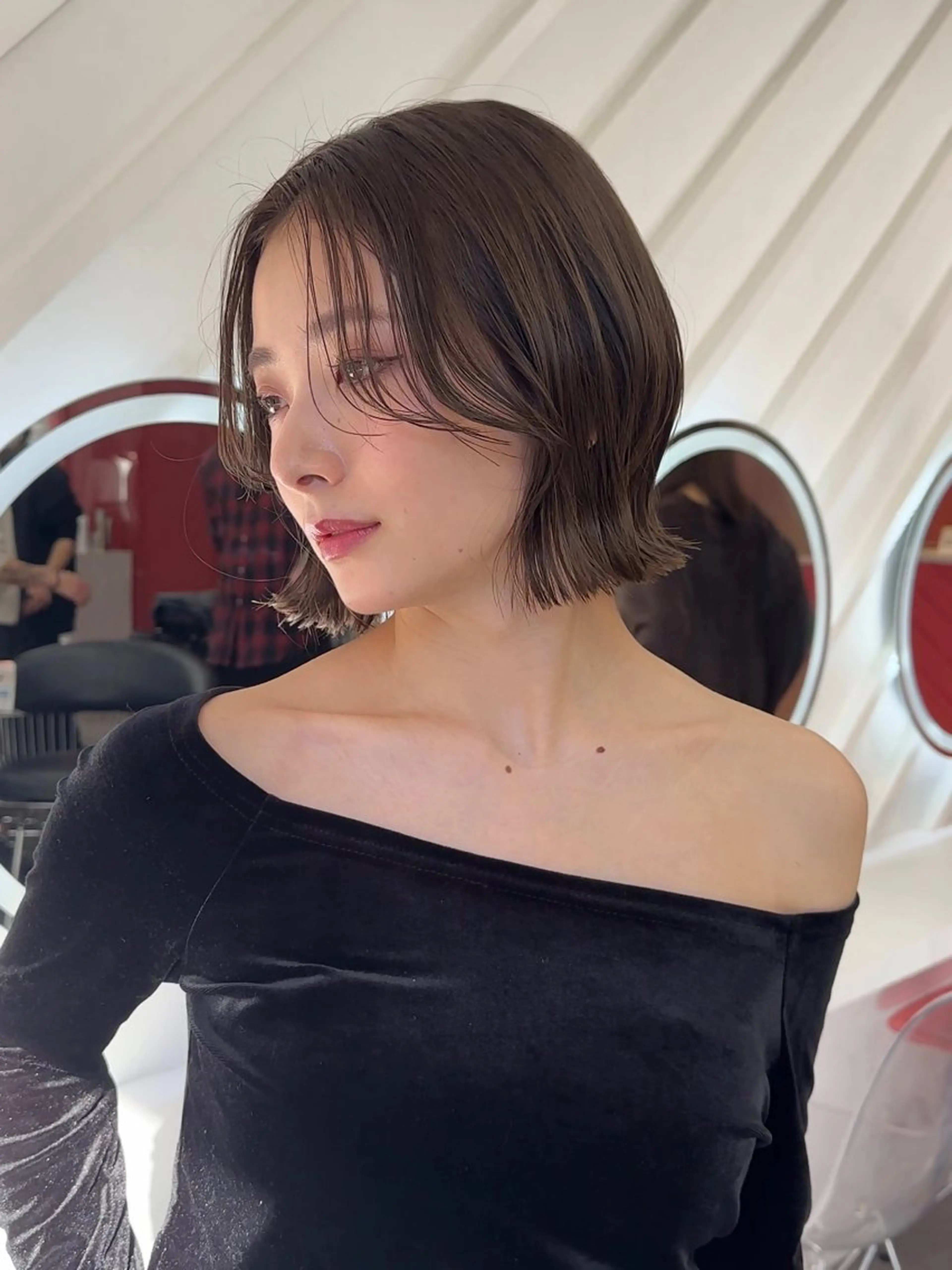 ショート 原宿/韓国ボブ /くびれボブ/優希のヘアスタイル