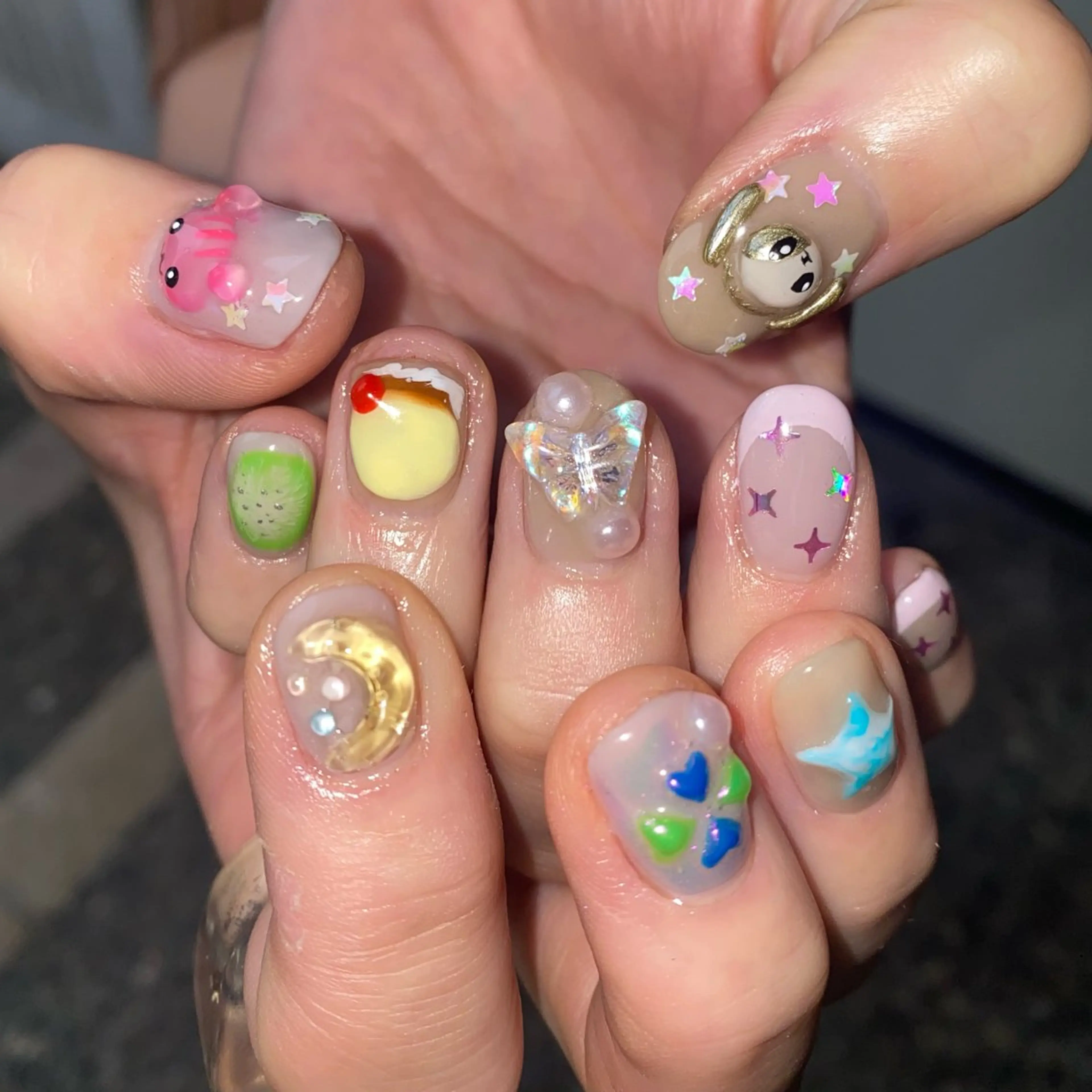 ネイル nano/きもかわ nail🐬🫧のネイルデザイン