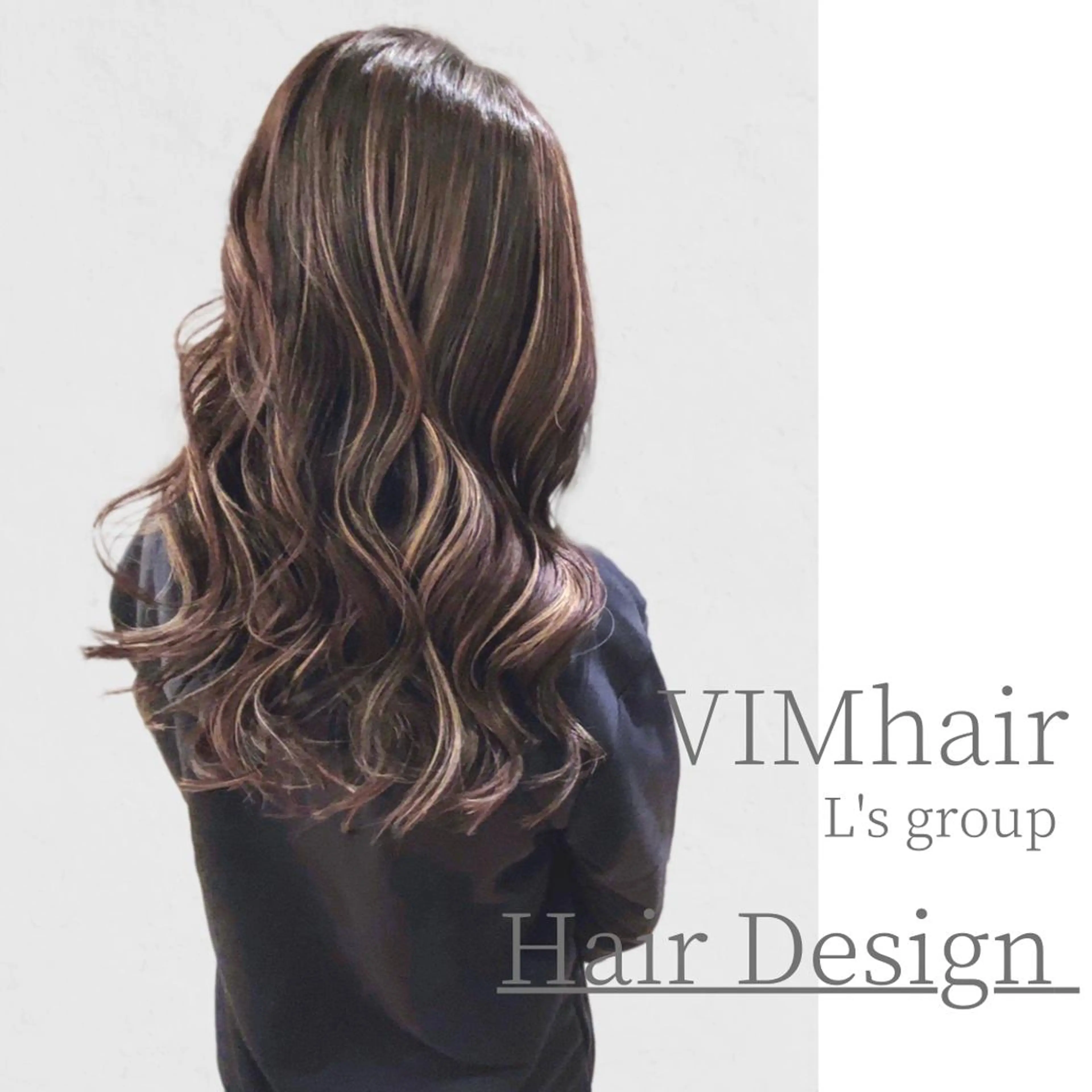 ロング カラー ヘアアレンジ VIM hairおもろまち店のヘアスタイル