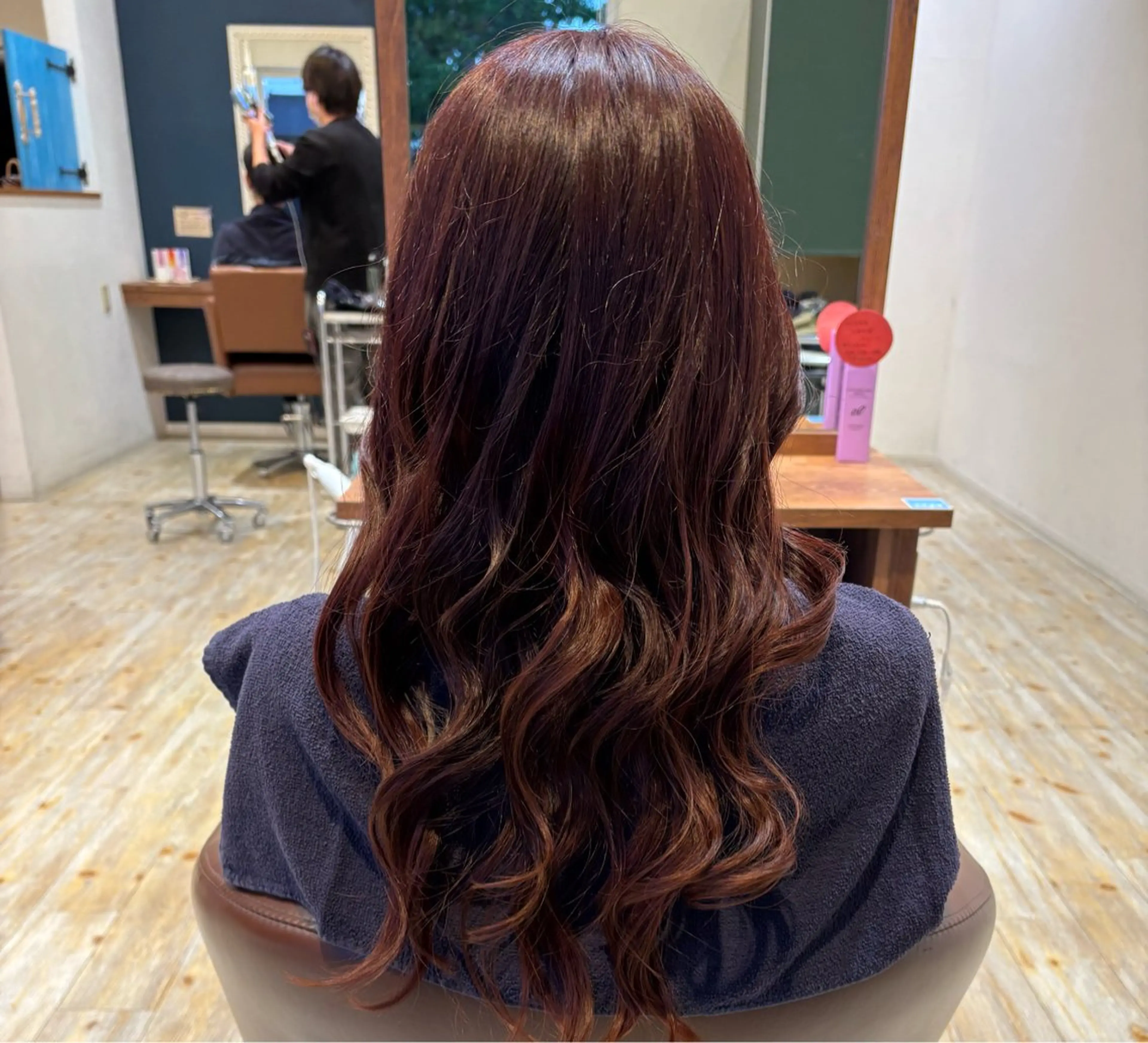 ロング カラー ヘアカラー 華梨 /カラーモデル募集中のヘアスタイル