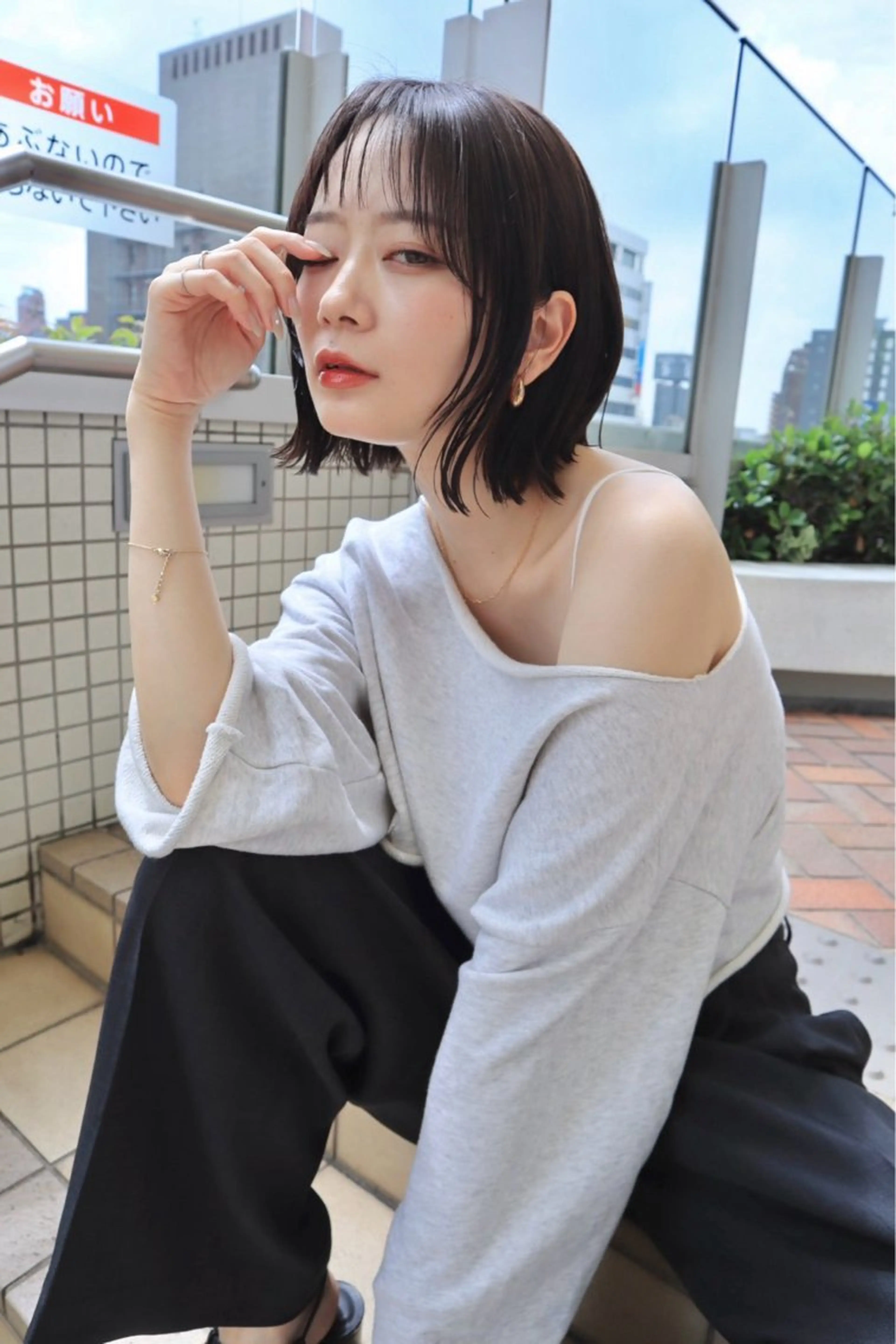 【当日予約のみ】トレンド⭐️ボブカット＋トリートメントの写真