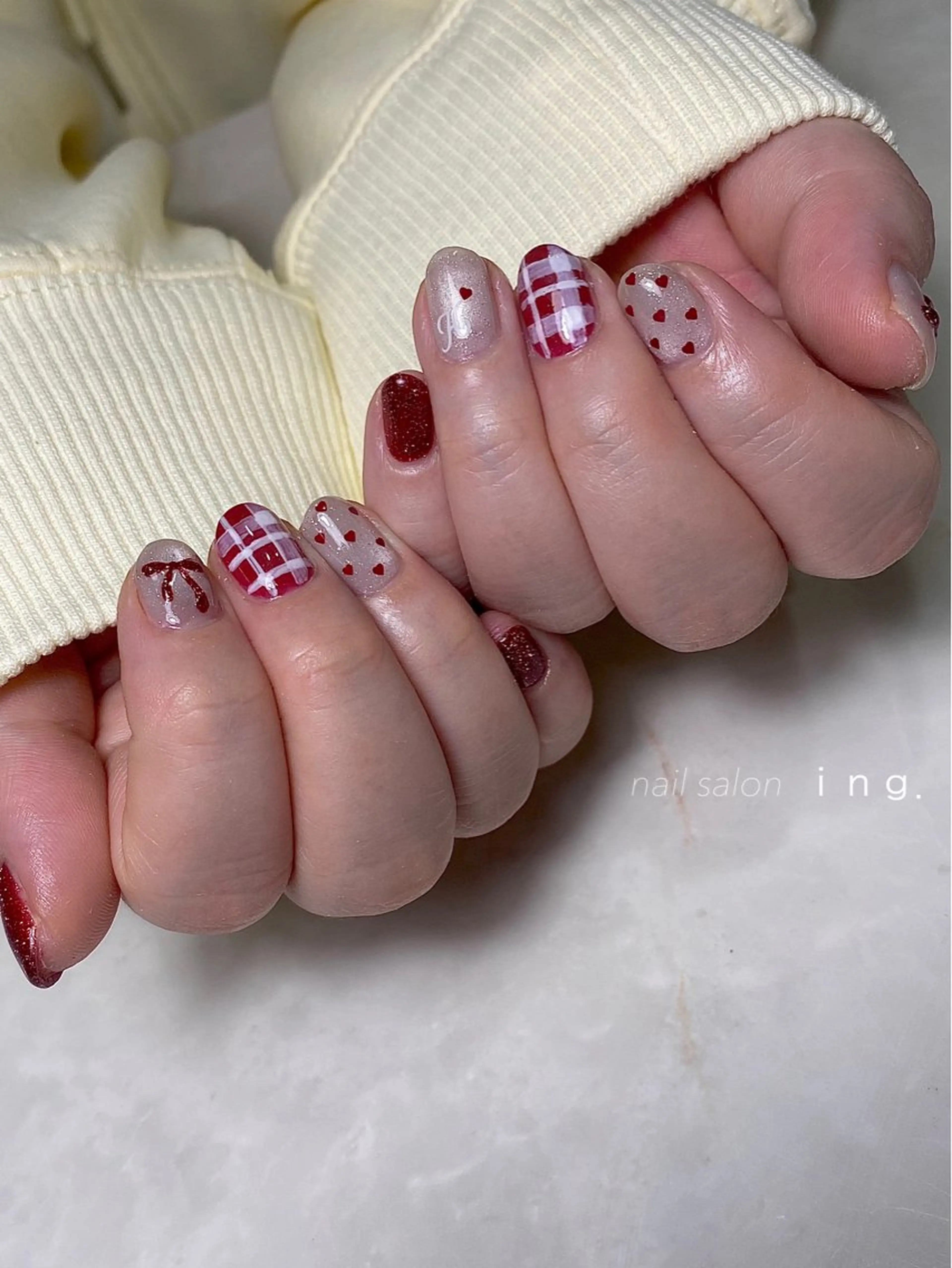 ネイル バレンタイン ｉｎｇ .のネイルデザイン