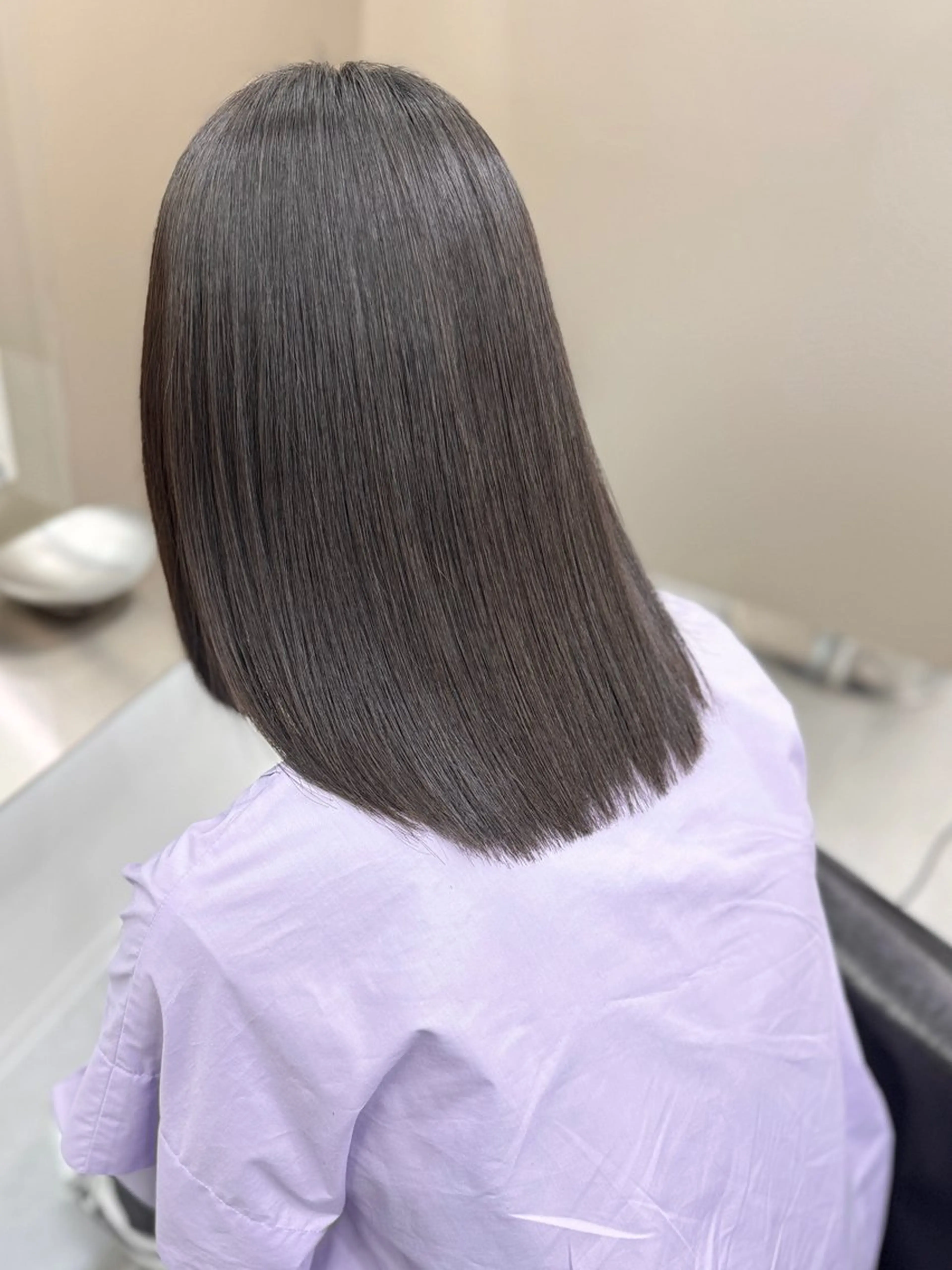 前髪のみの縮毛矯正+TOKIOプレミアムTRの写真