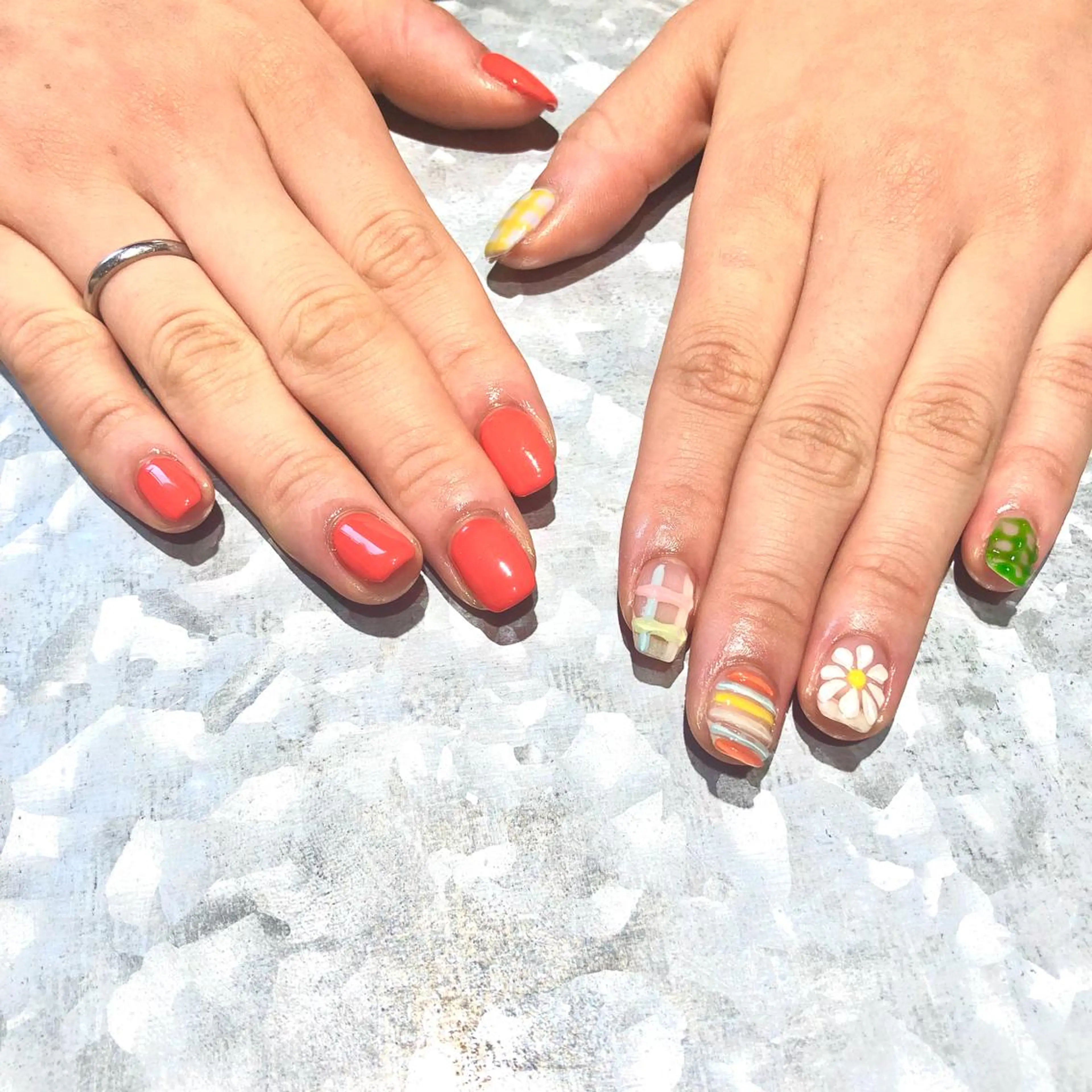 ネイル クリアネイル ぷっくりネイル TRAM-nail moriizumiのネイルデザイン