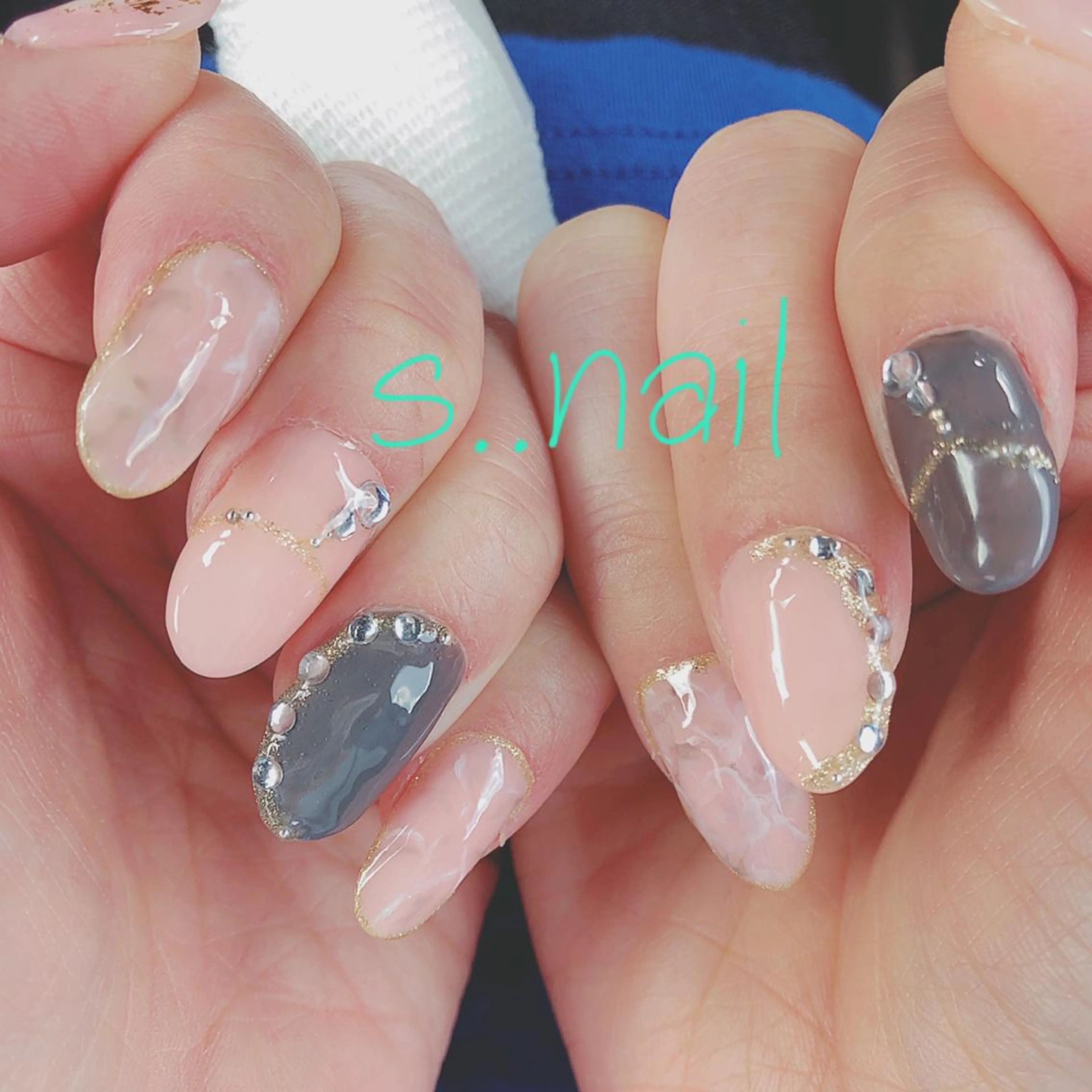 ネイル 長さ出し ハンドネイル フットネイル s..nail / MORITAのネイルデザイン