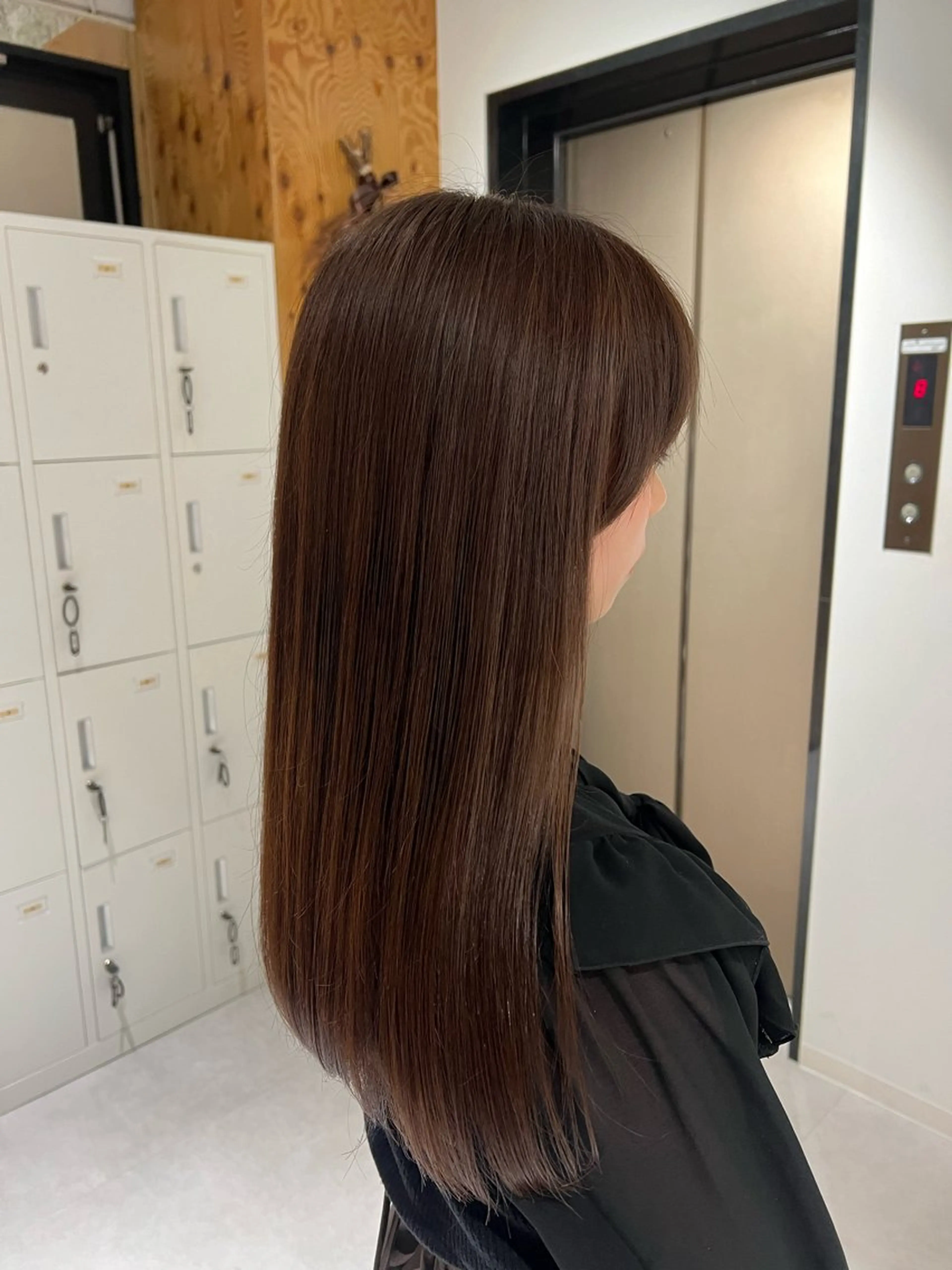 セミロング カラー 透明感カラー カット ヘアカラー トリートメント 梅田/ 髪質改善/ 似合わせ/RINKAのヘアスタイル