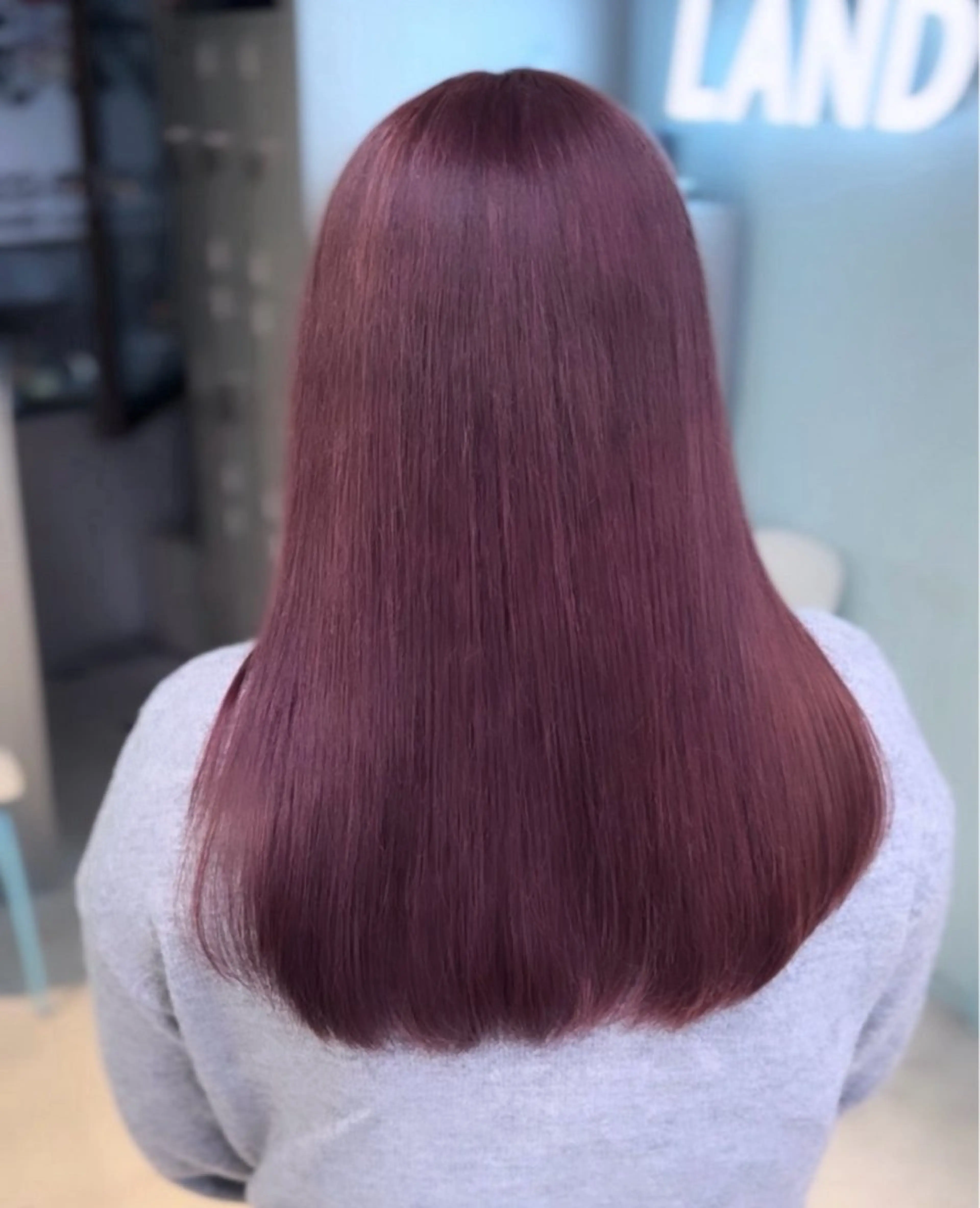 ロング カラー ヘアカラー トリートメント 🎀愛されピンク ラベンダー💜ゆいのヘアスタイル