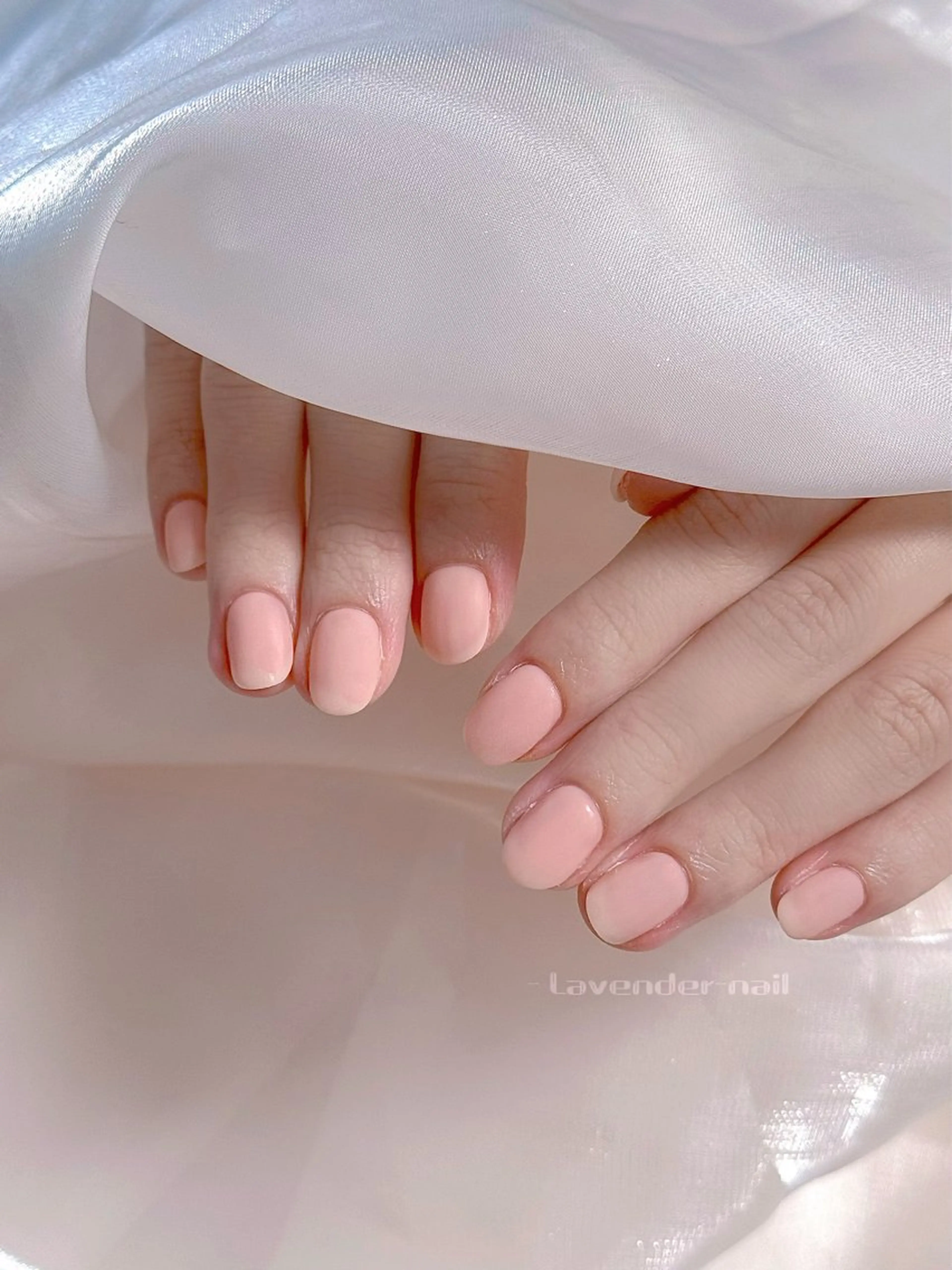 ネイル ハンドネイル Lavender nail·北18条のネイルデザイン